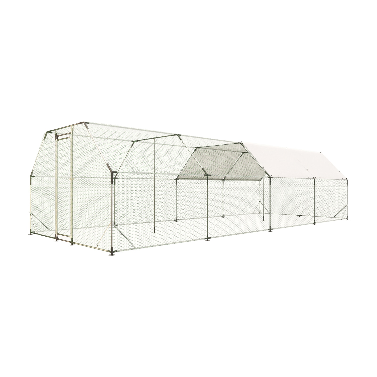 Maocao Hoom JLS00020 Silver Metal Chicken coop