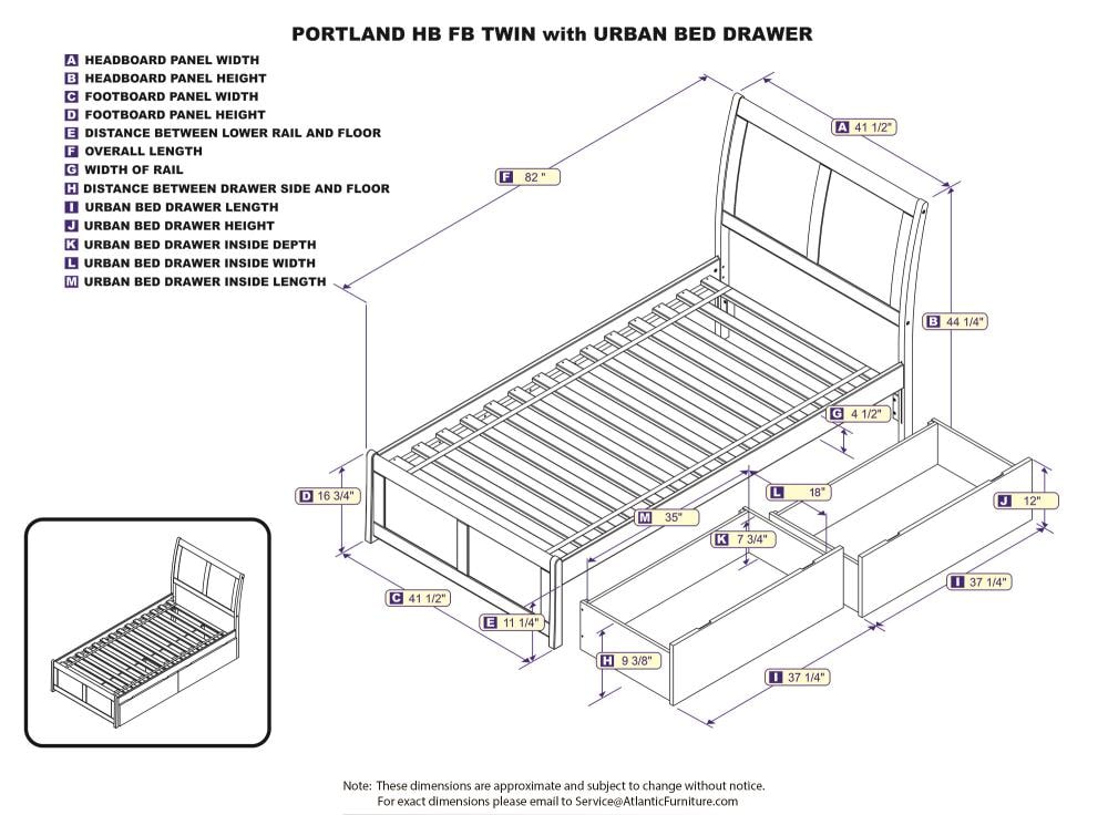 AFI Furnishings AR8926111 beds - View #6