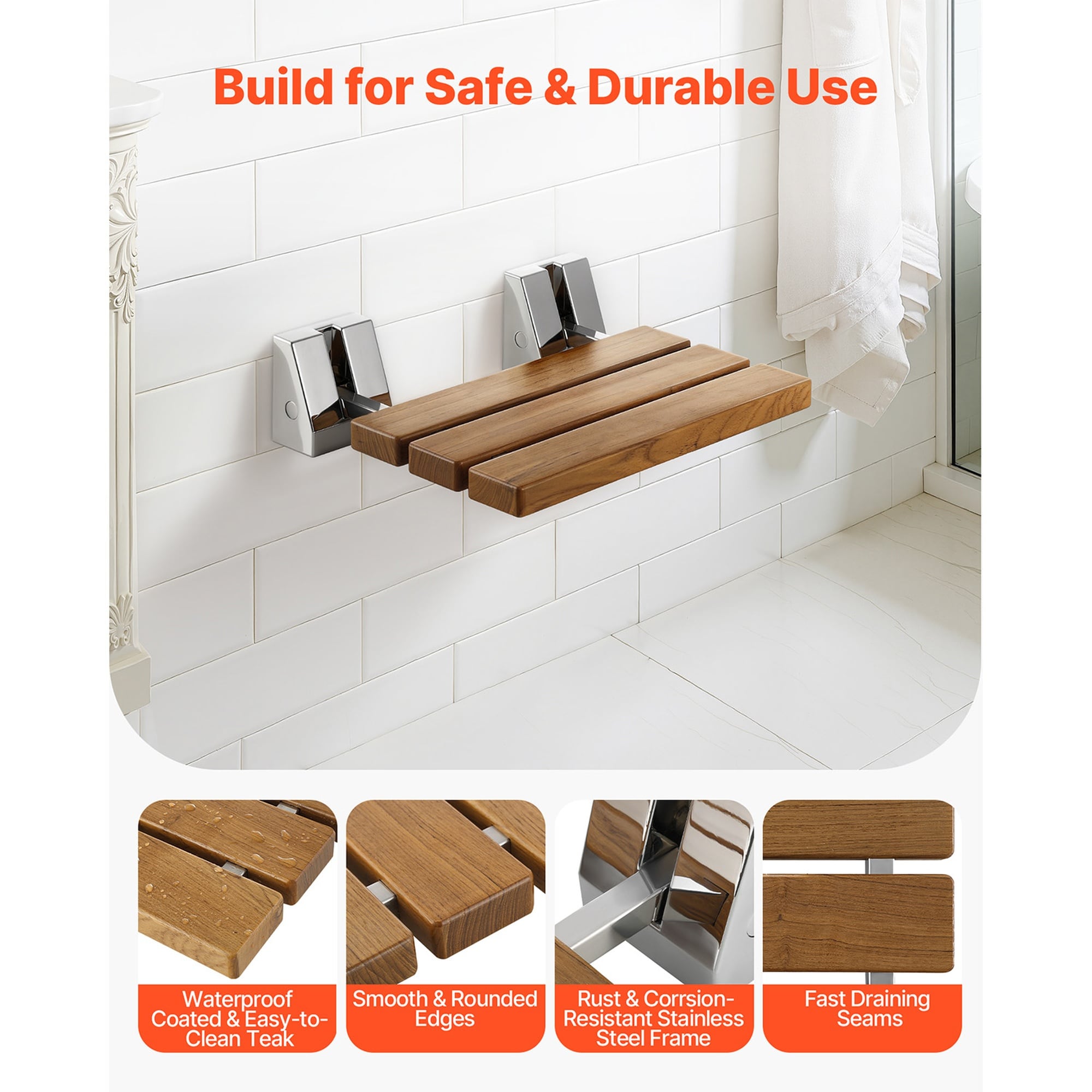 Numhew NHDREW11810 Bath-Safety-Seats-Benches - View #5