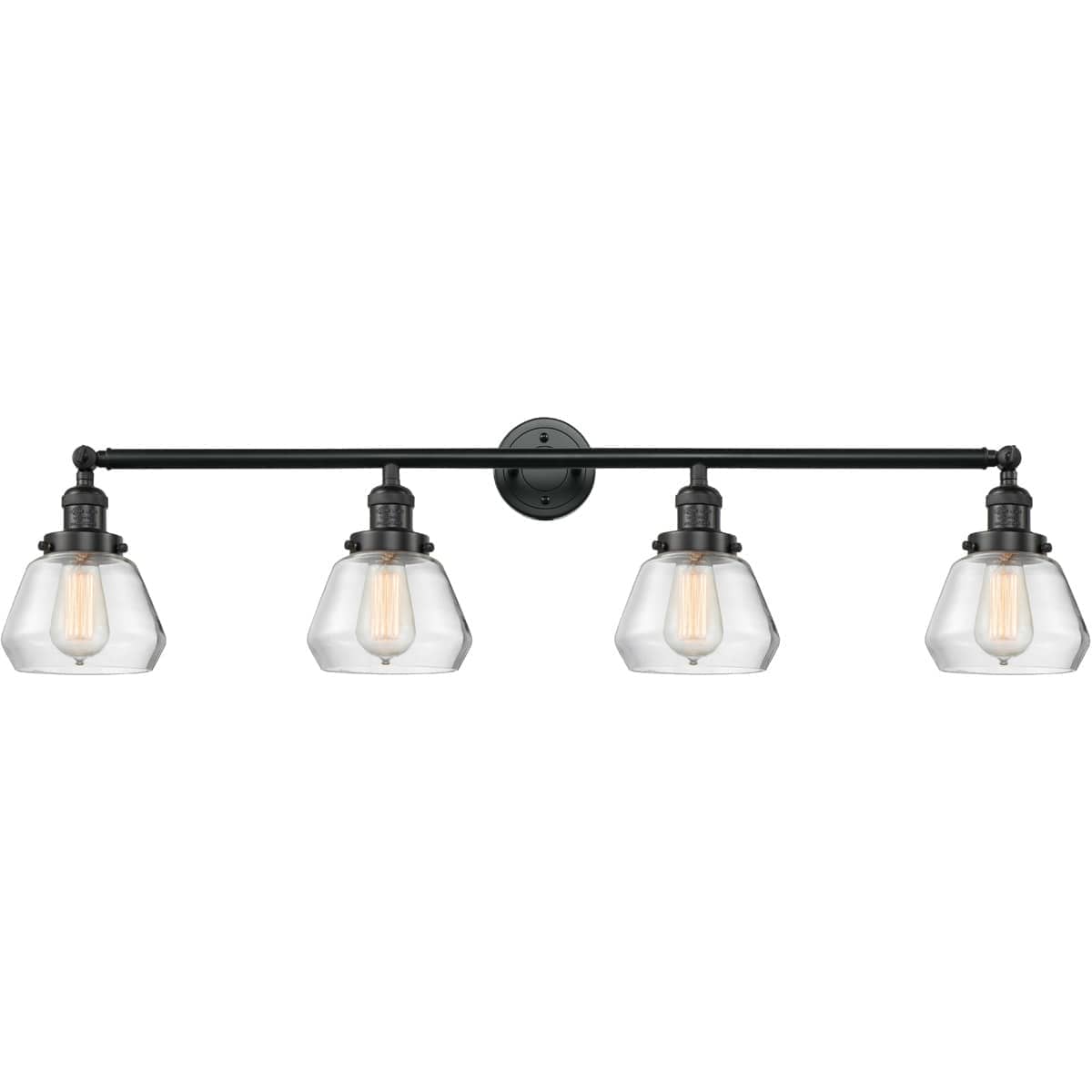 Innovations Lighting 1810503 215-BK-G172-LED Franklin Restoration Fulton Matte Black