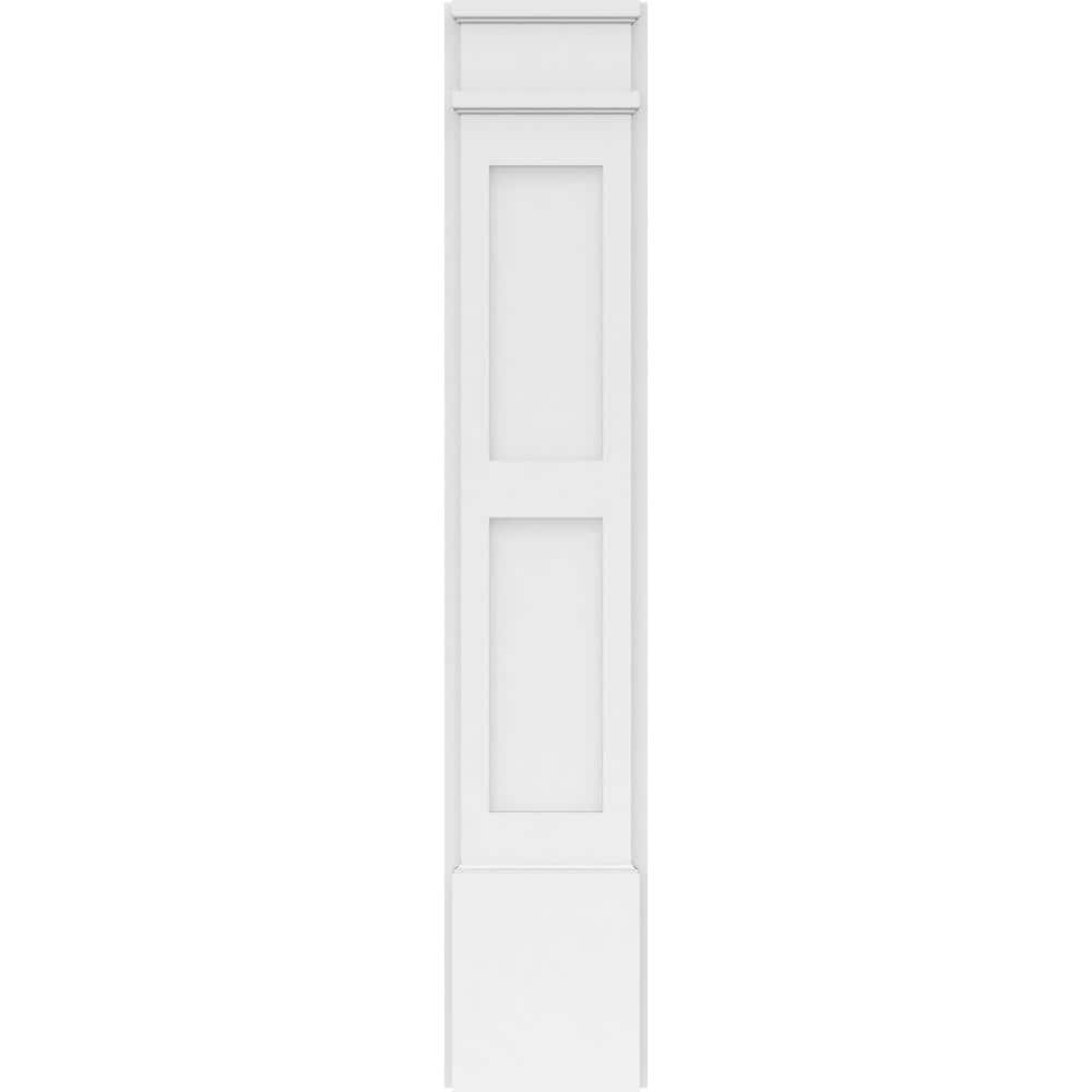 Ekena Millwork PILP09X048DFP02-2 Entry-Door-Casing-Accents - View #3