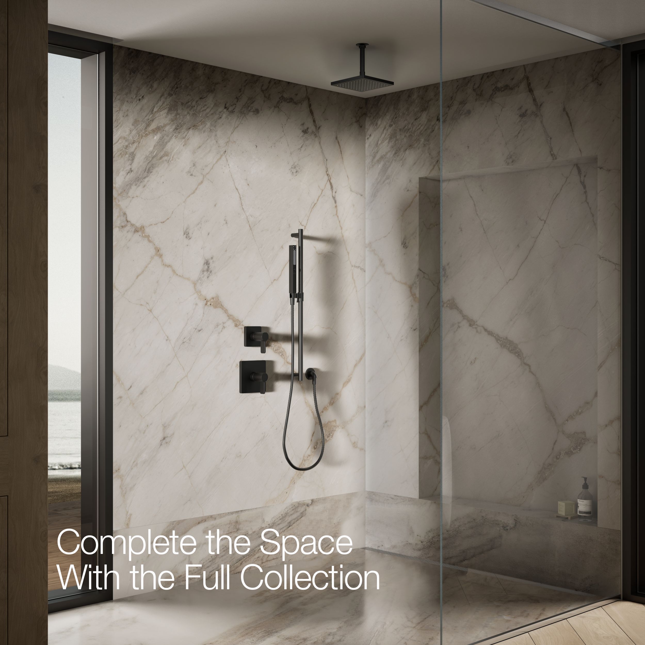 KOHLER K-26148-G-BL Fixed-Showerhead - View #7