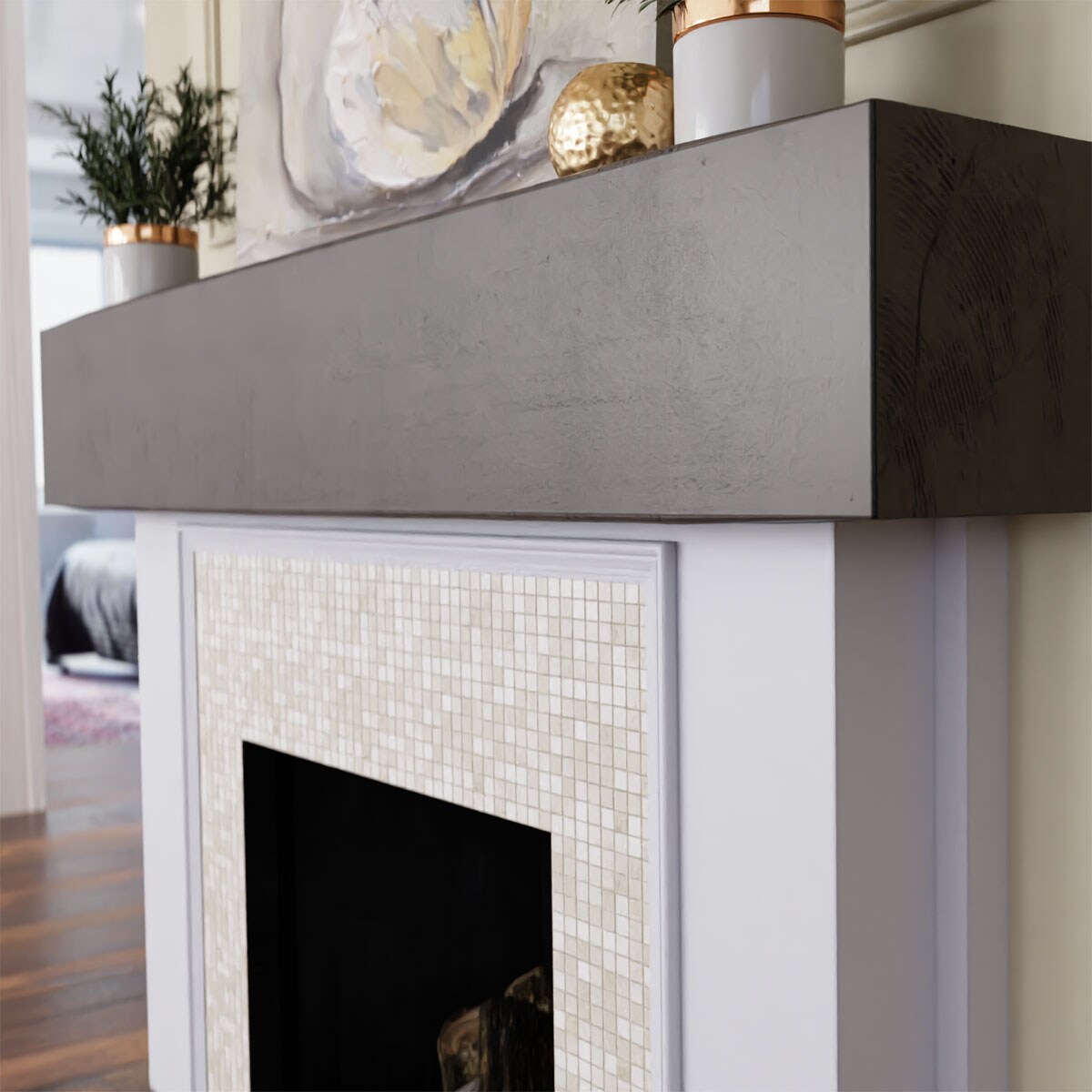 Ekena Millwork MANURC04X08X36BD Mantel-Shelves - View #7