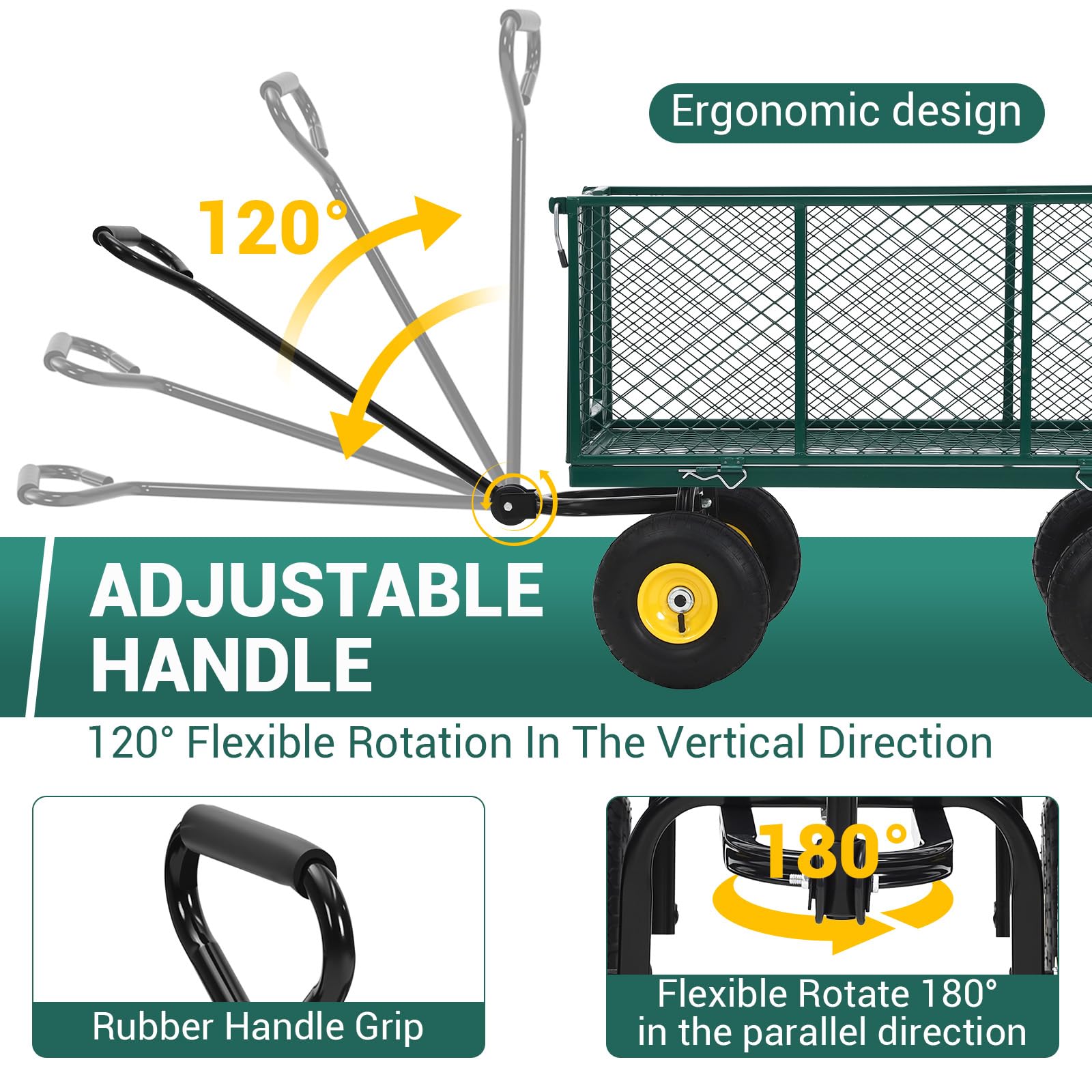 GarveeLife IDEAL-26032513 Yard-Carts - View #2
