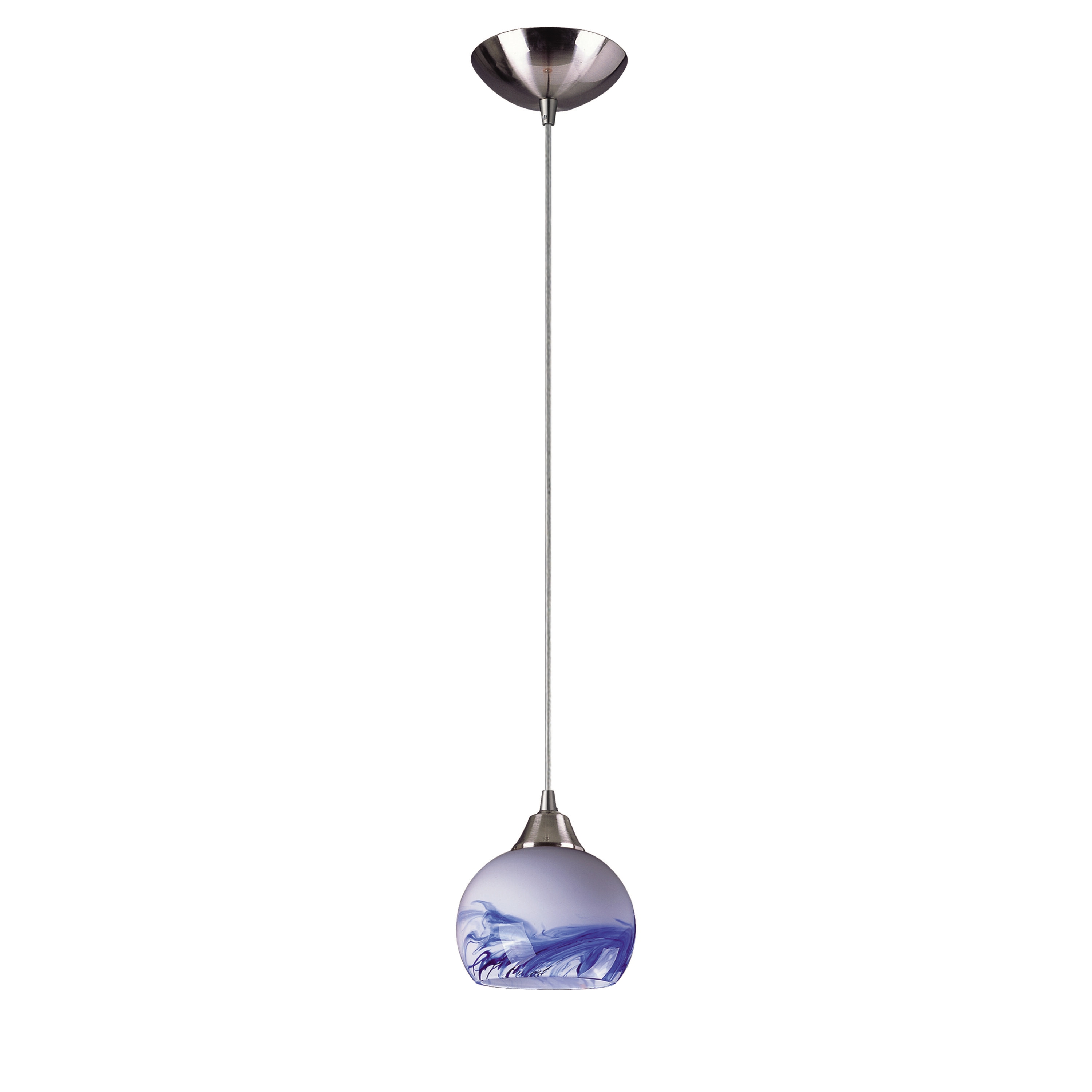 Westmore by ELK Lighting LW-20231804050 Bridge Satin Nickel Transitional Linear Mini Hanging Pendant light