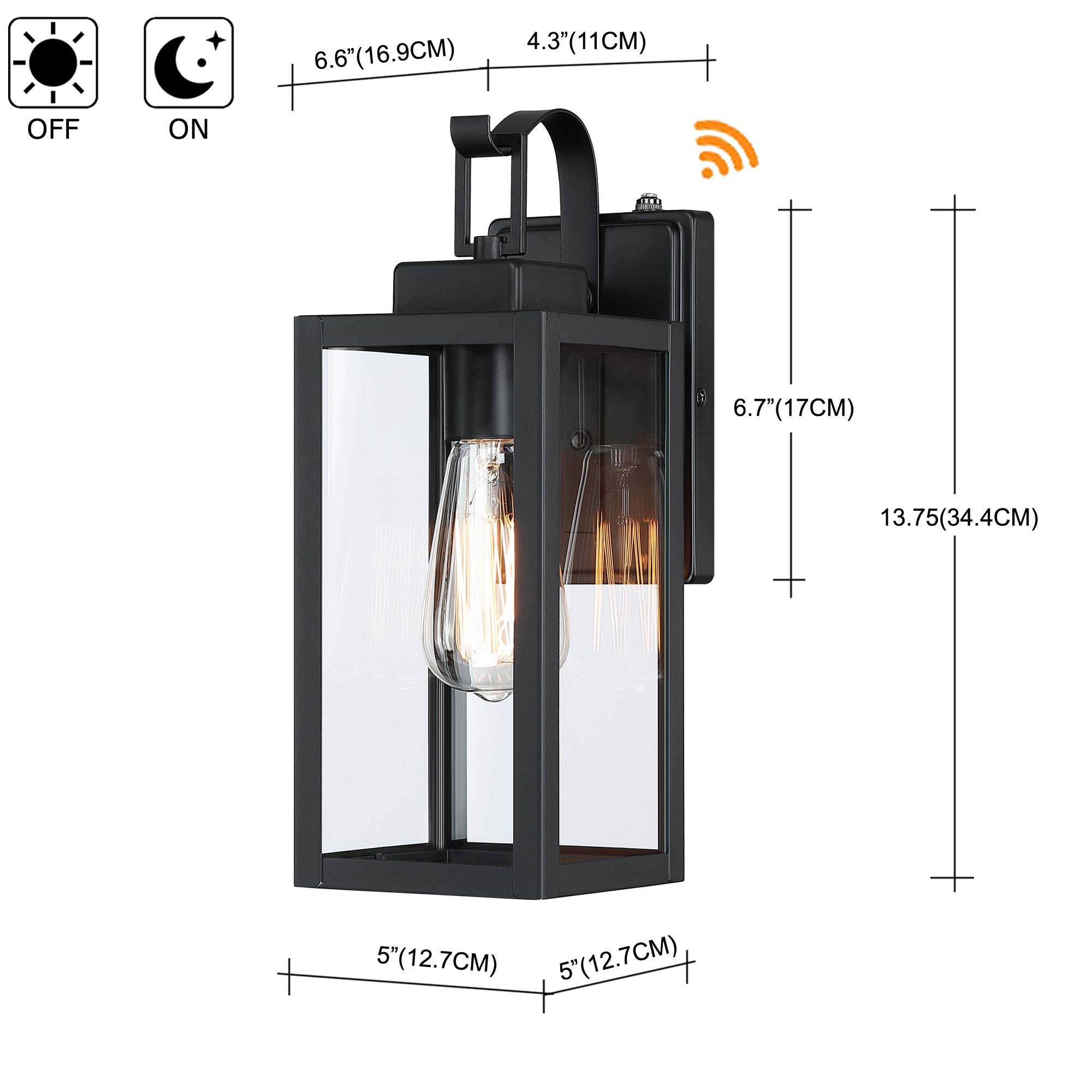 Hukoro F86152-11I-S Outdoor-Wall-Lighting - View #2