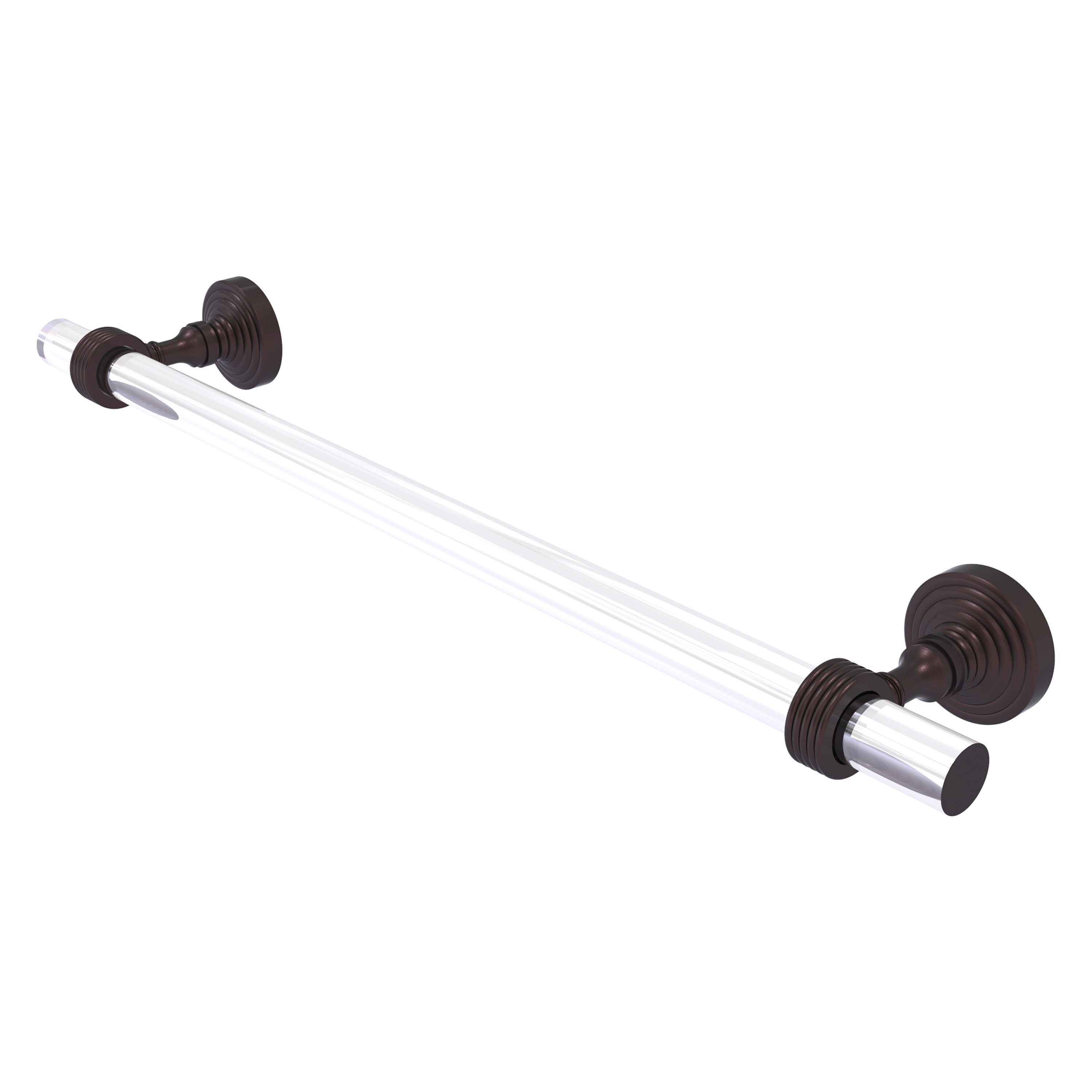 Allied Brass PG-41G-30-ABZ Pacific Grove 30-in Antique Bronze Wall mount Single Towel Bar