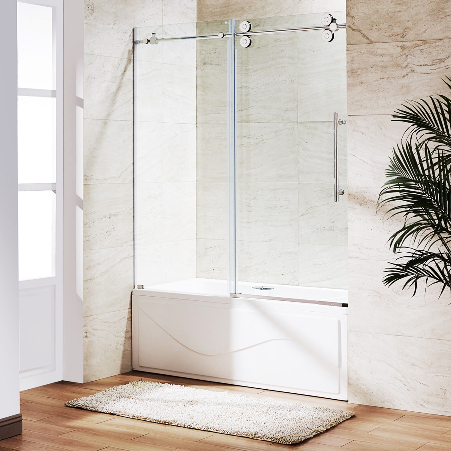 VIGO VG6041CHCL6066 Bathtub-Doors - View #5