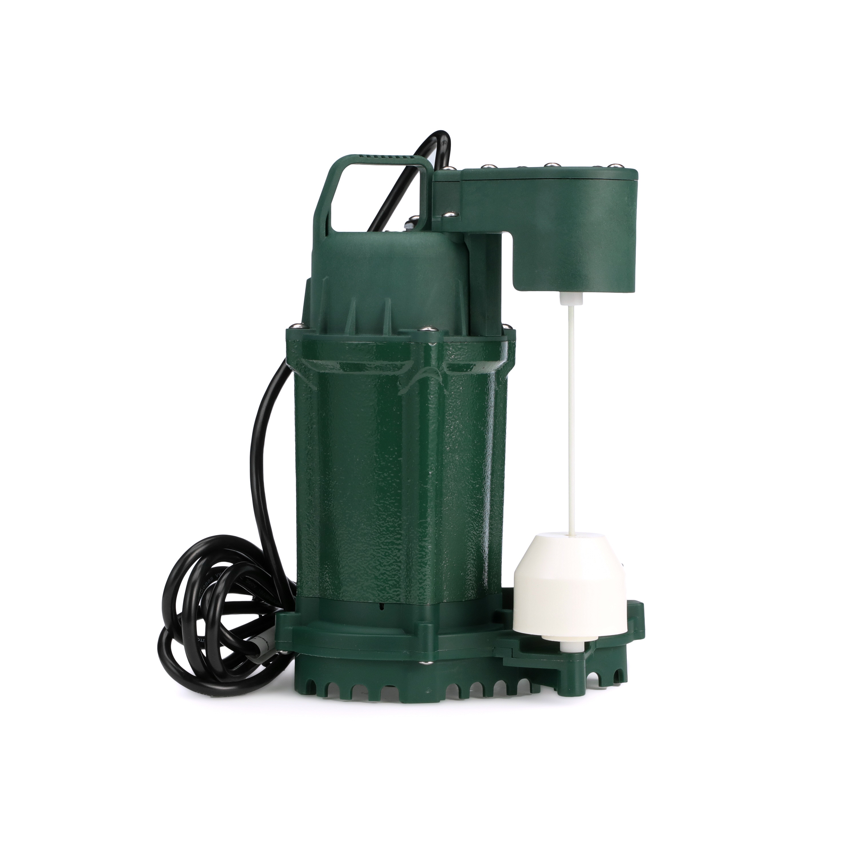 for sale online 1073-0001 Zoeller 1/3 HP Cast Iron Submersible Sump Pump Green 