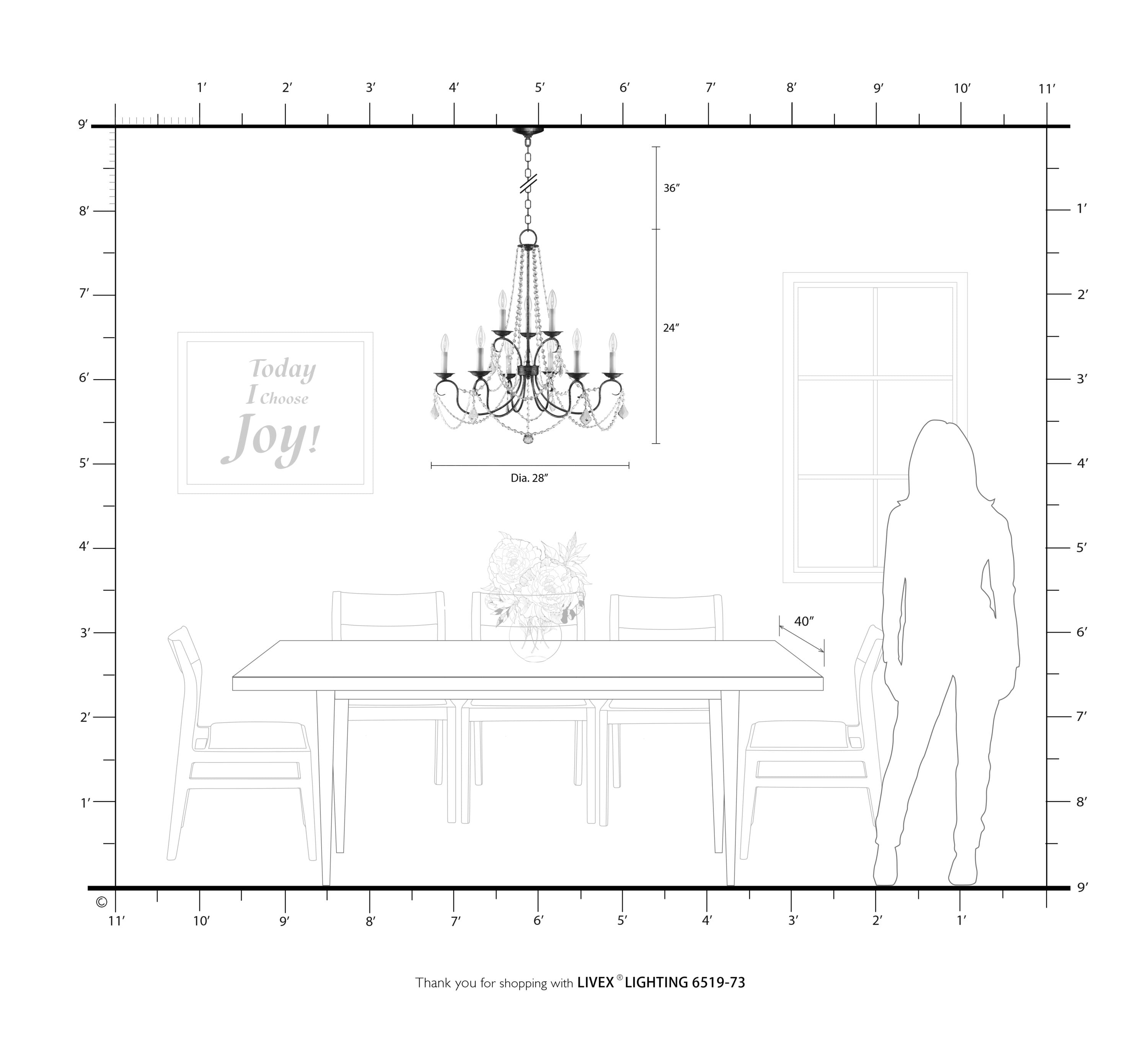 Livex Lighting 6519-73 b090015 - View #6