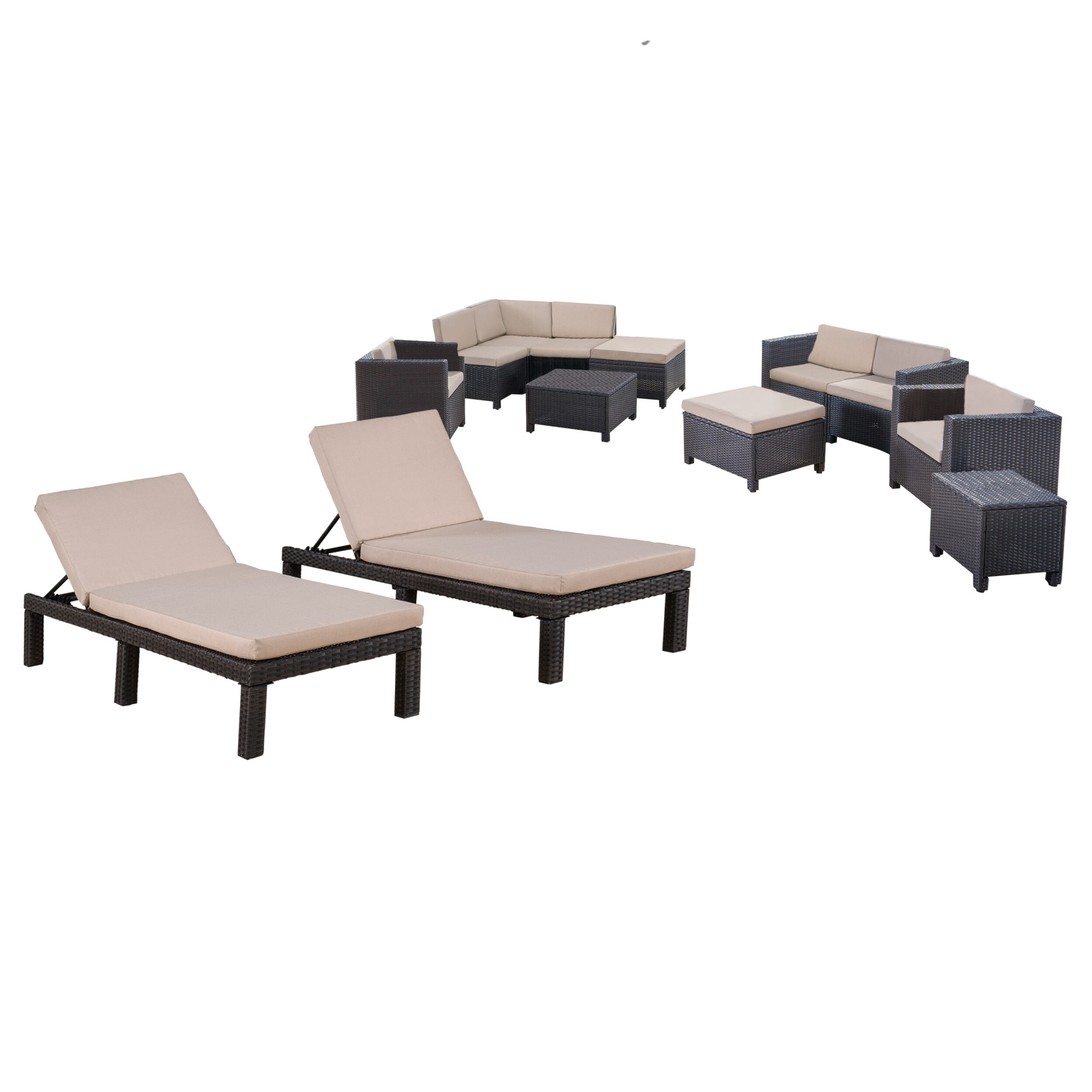 Christopher Knight Home 300467 Patio-Conversation-Sets - View #2