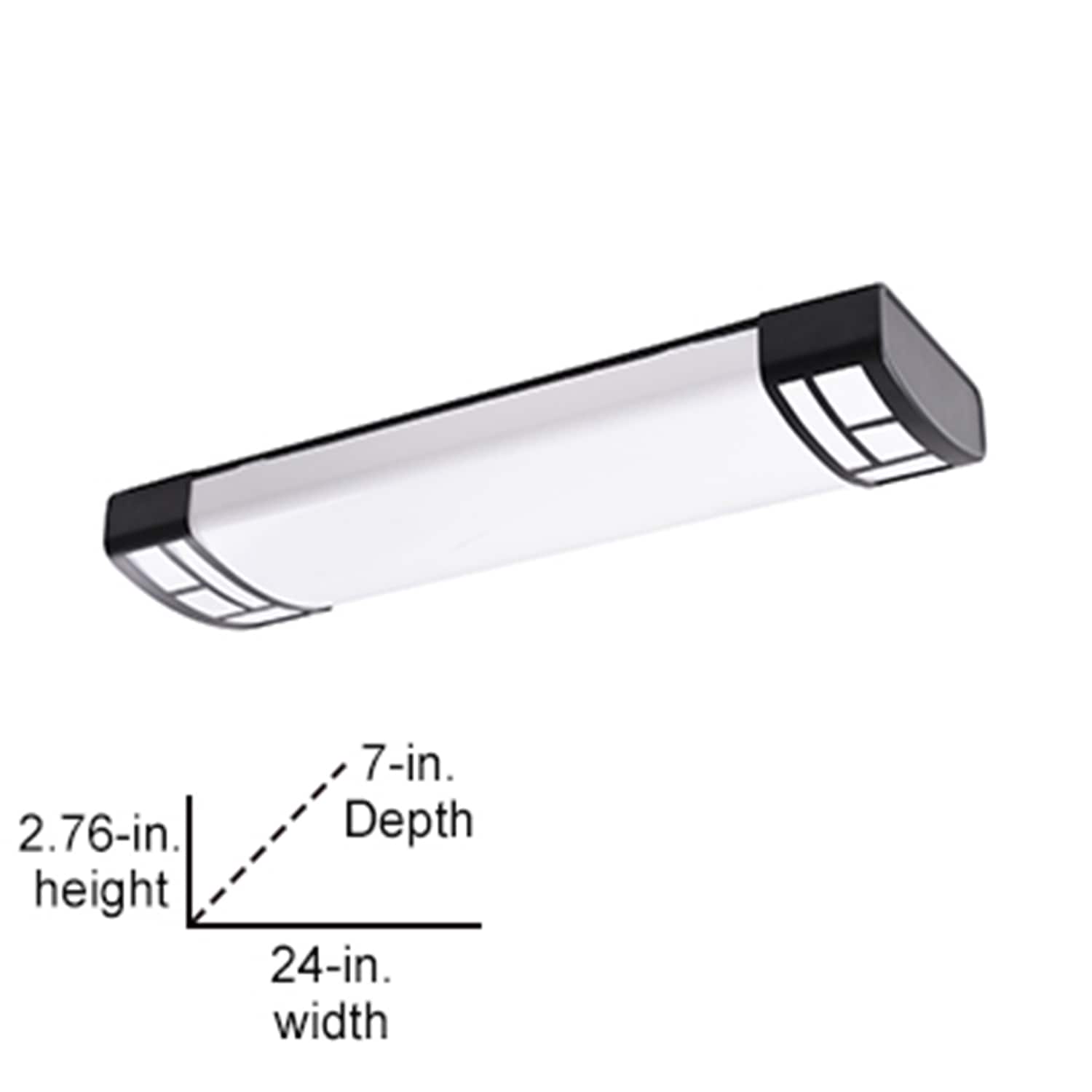 allen + roth MXL1089-LED35K9027B flushmounts - View #5
