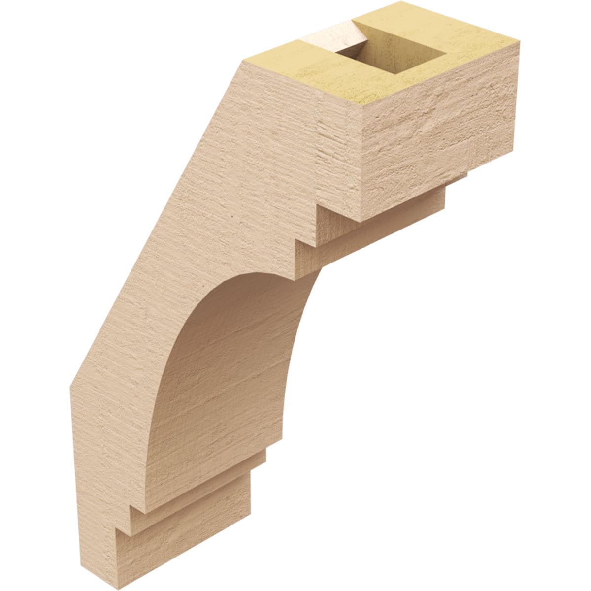 Ekena Millwork BRCUR03X06X10PECRCPR corbels - View #6