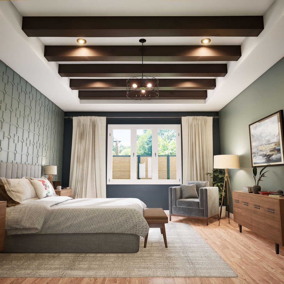 Ekena Millwork BMKP2C0040X080X168ZY Faux-Beams - View #7