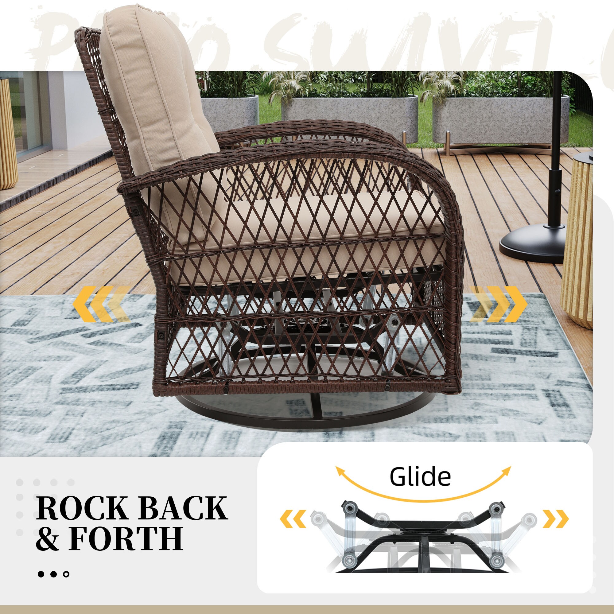 UPHA PL-Y9-6PC-Z1 Patio-Chairs - View #6