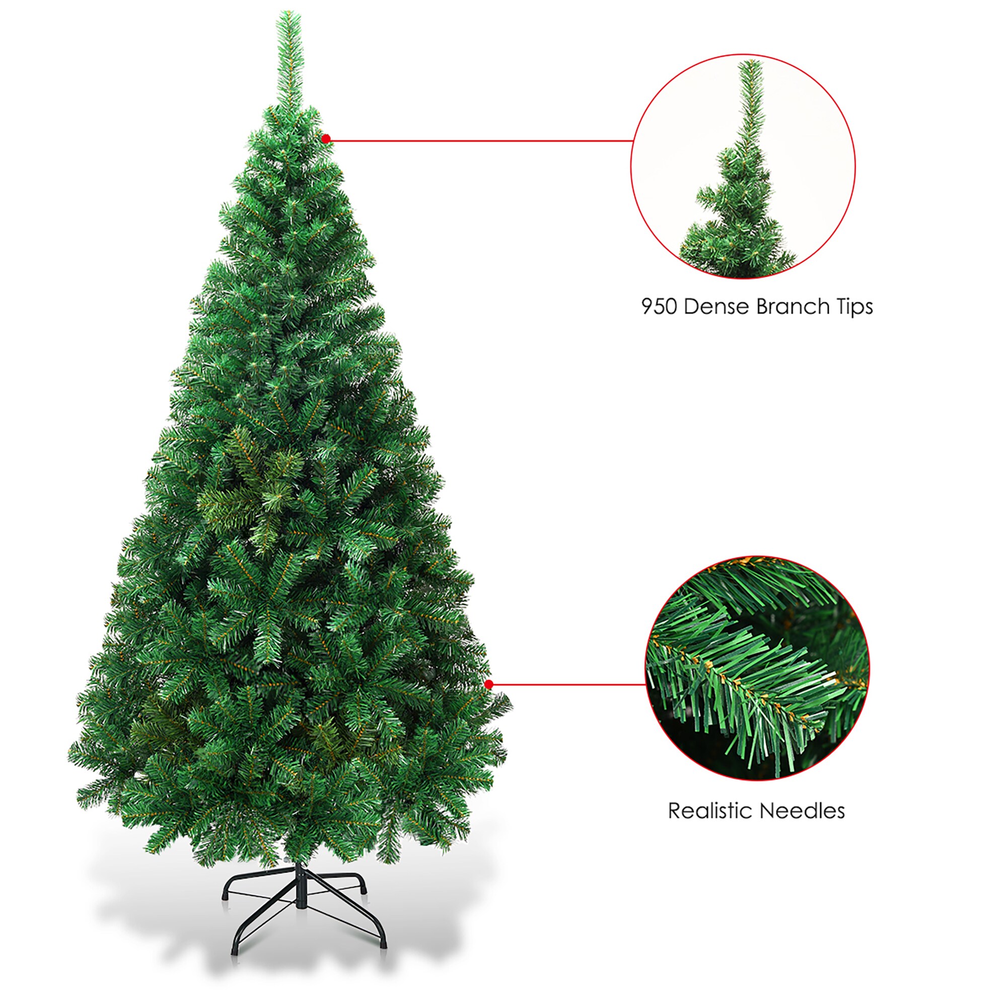 Forclover ALHY-21CM7 Artificial-Christmas-Trees - View #5