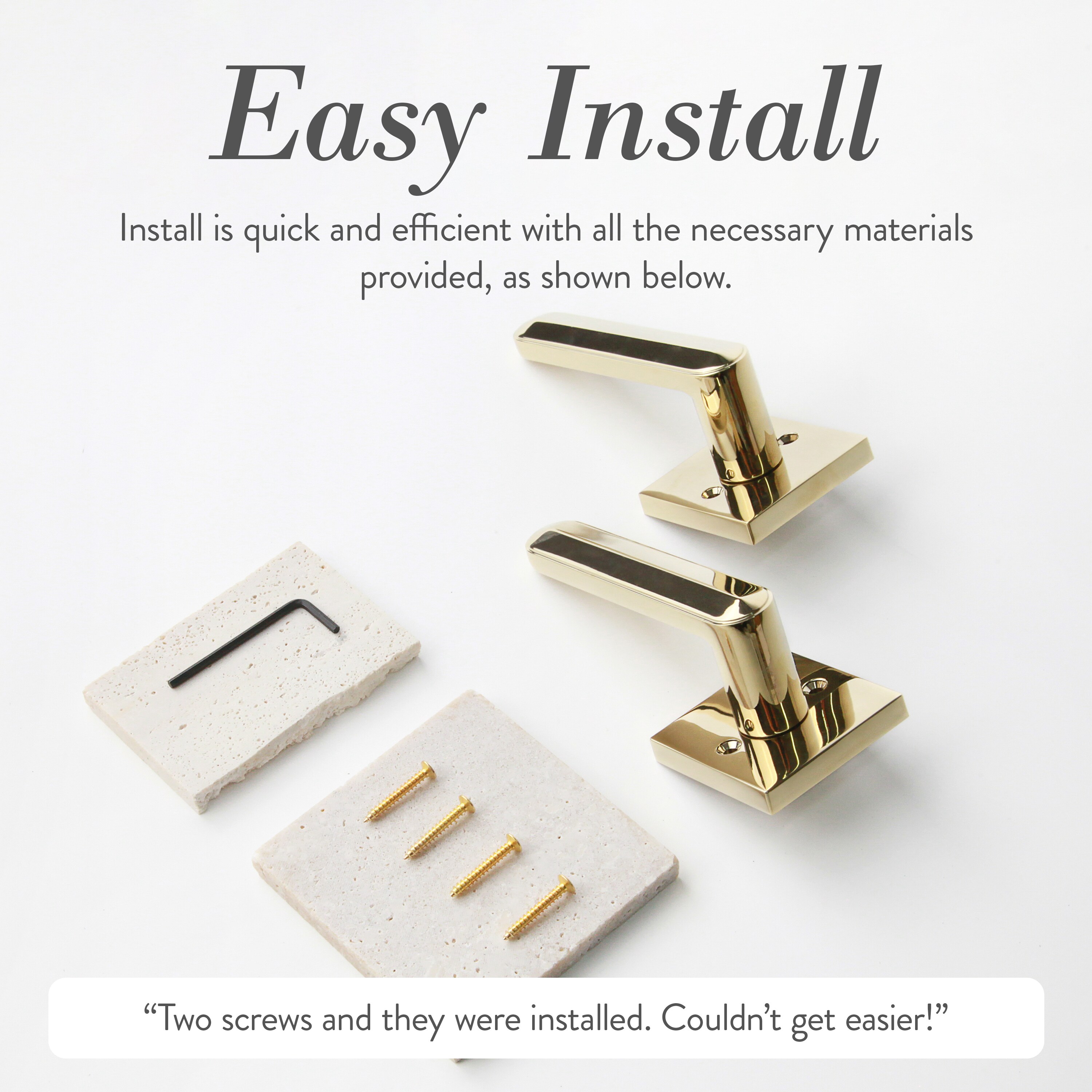 McBowery MB-1111DMGD Door-Handles - View #4