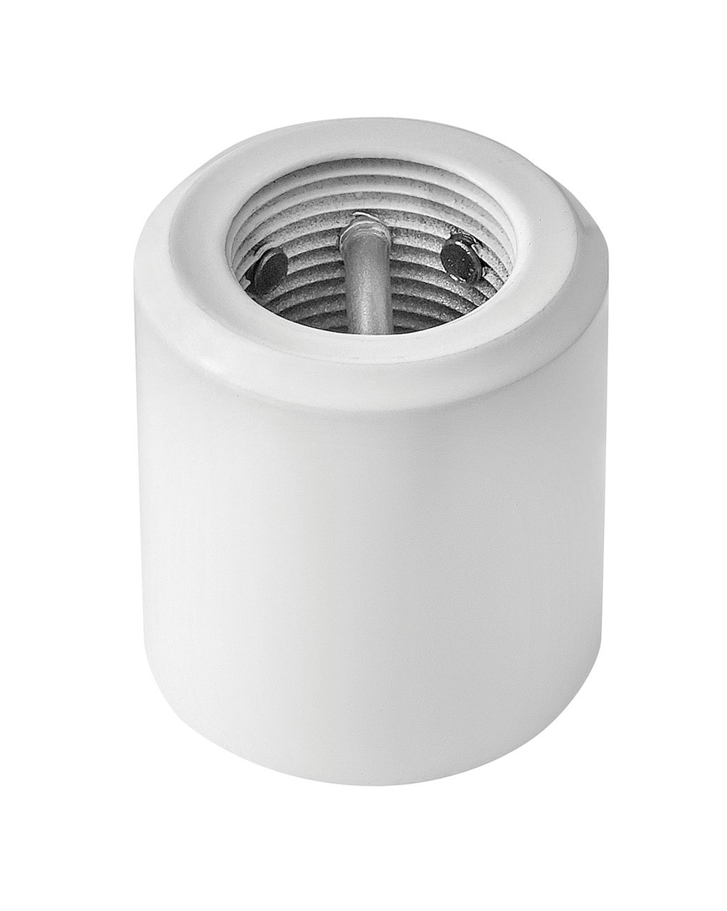 Hinkley 991001FAW Downrod Coupler Universal 2-in Appliance White Steel Indoor/Outdoor Ceiling Fan Downrod adapter Downrod coupler
