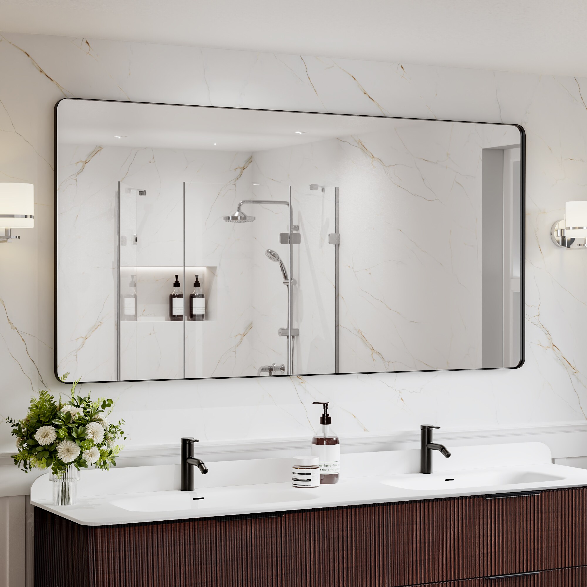 Vanityfus VF30BM7236V18MB Framed-Bath-Mirrors - View #2