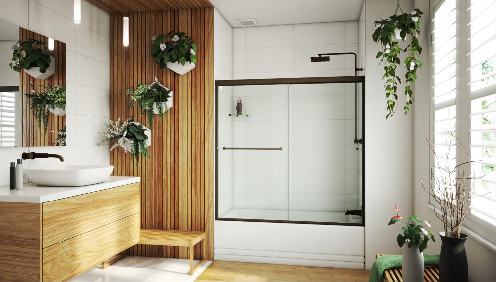 Arizona Shower Door LTER6055AOBCLR Bathtub-Doors - View #2