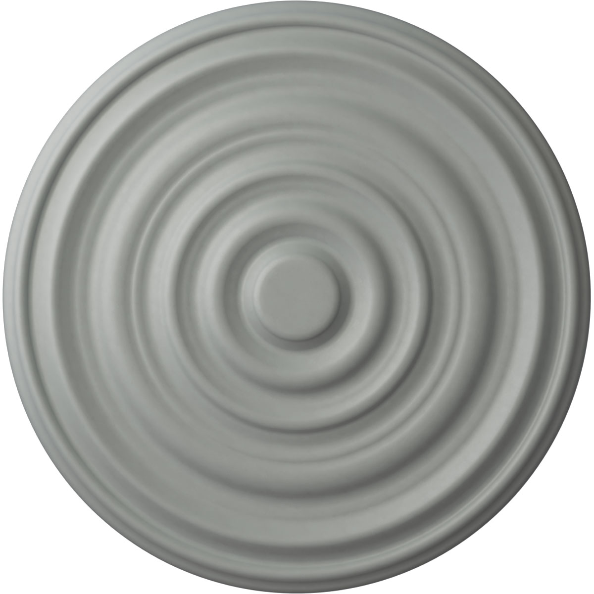 Ekena Millwork CM18CA Cartmon 17.75-in W x 17.75-in L Architectural White Polyurethane Whole Ceiling Medallion
