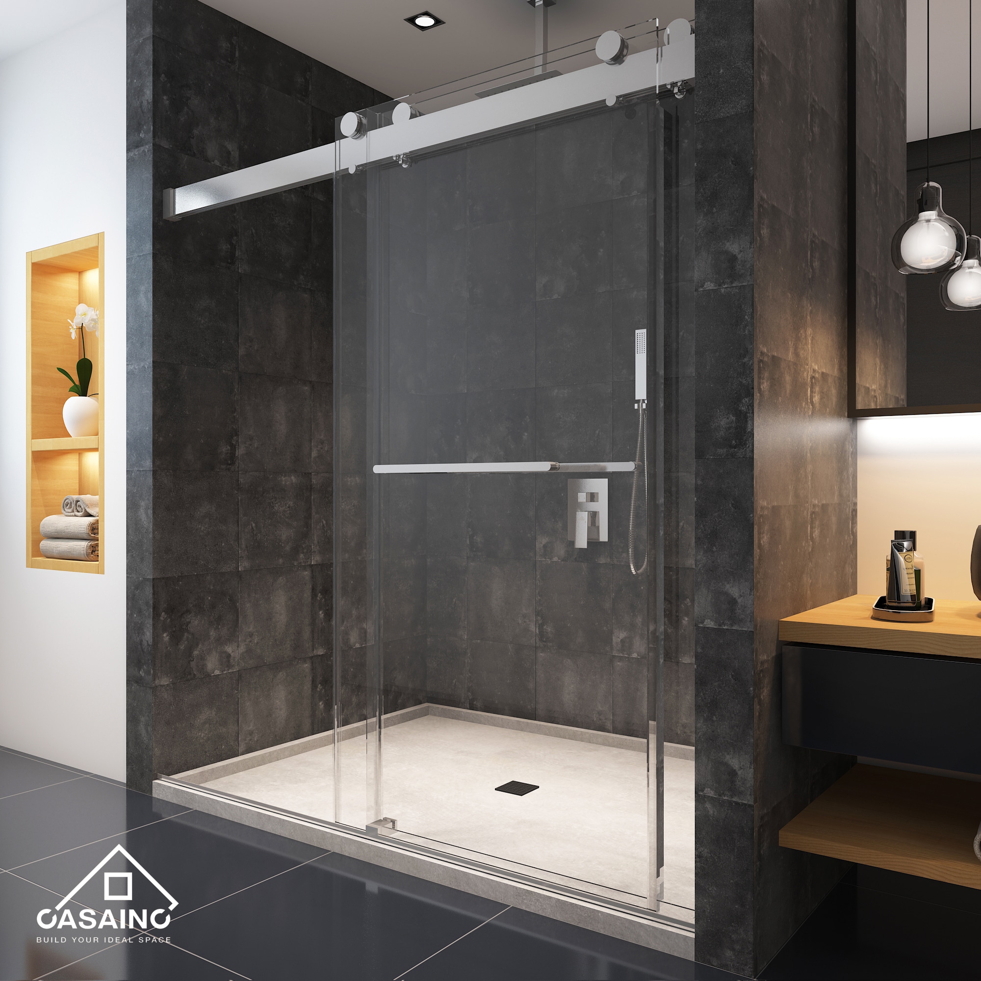 CASAINC CABN02-72 Shower-Doors - View #2
