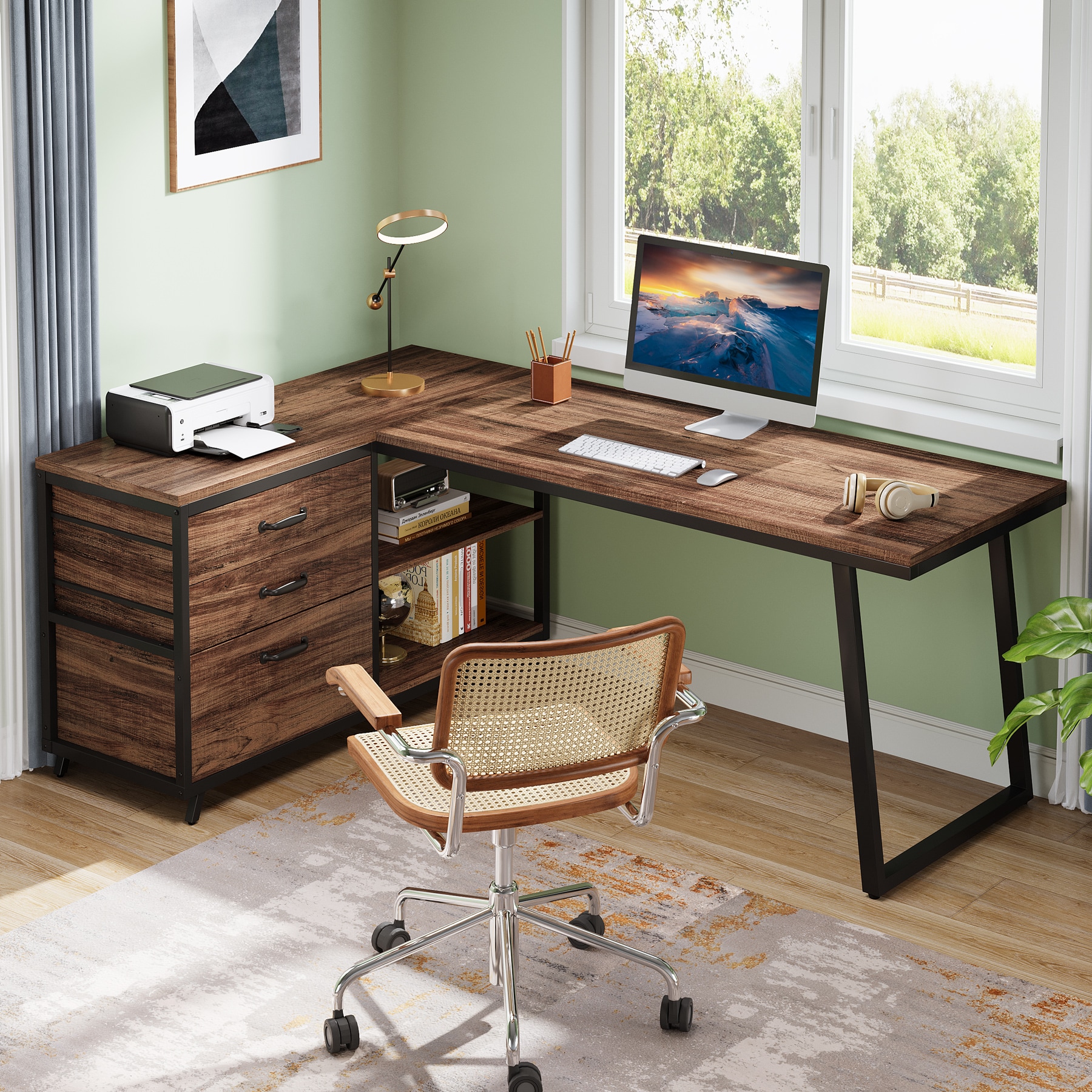 Fnova LWTJ-JW0655 Office-Tables - View #8