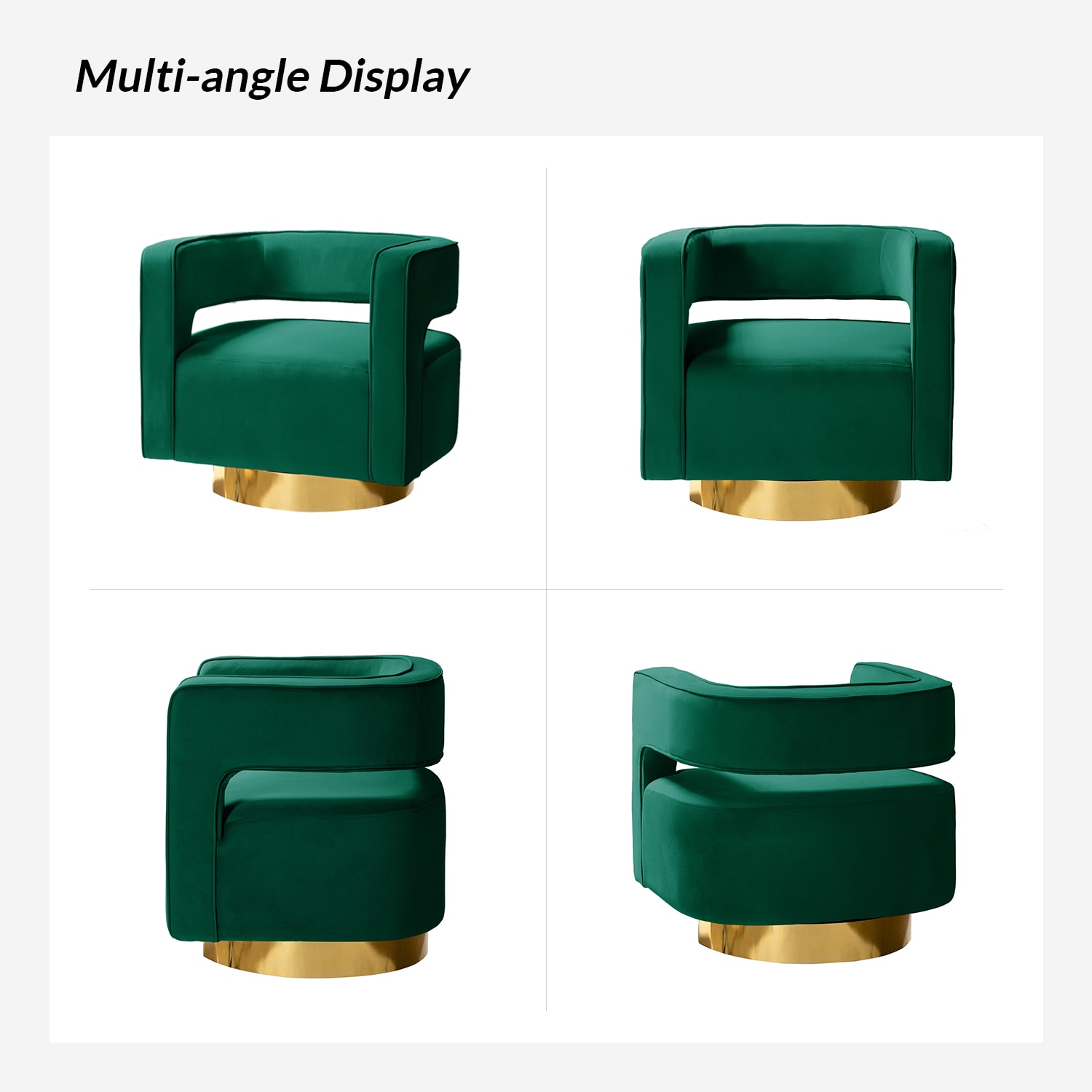 14 Karat Home CHM0141-GREEN chairs - View #9