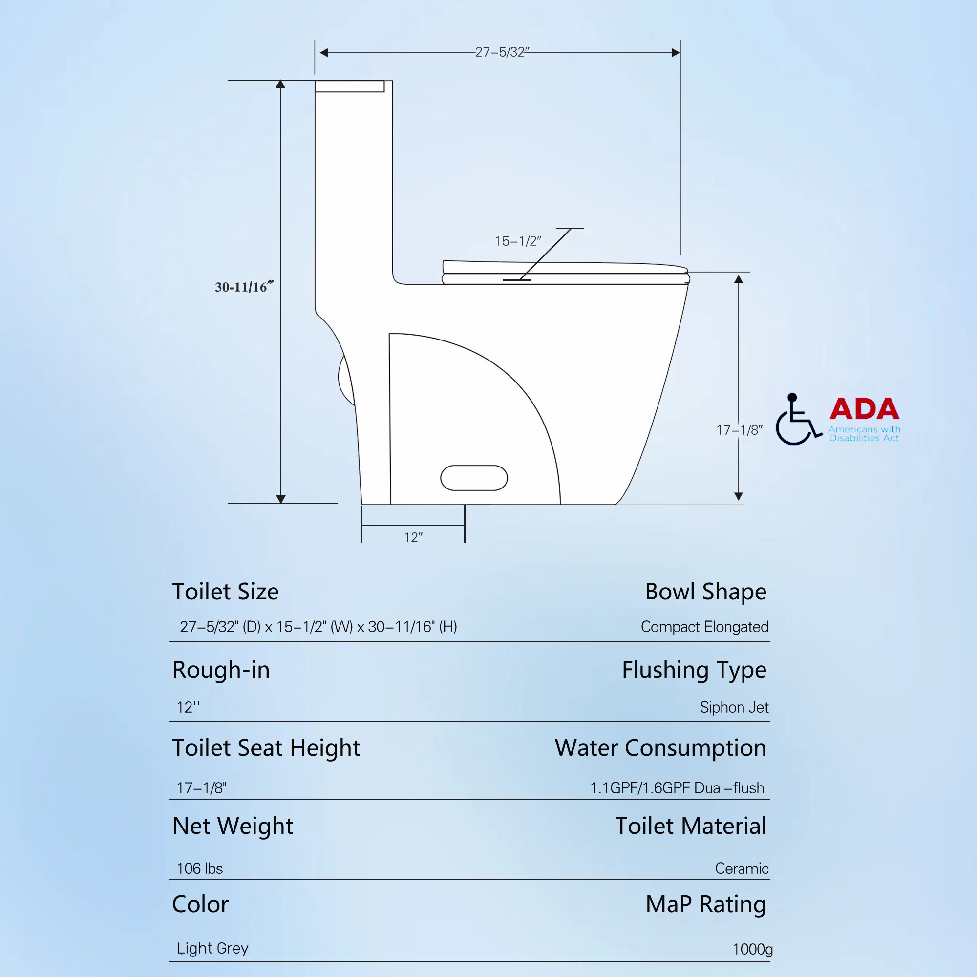 Forclover BHI-T60 toilets - View #10