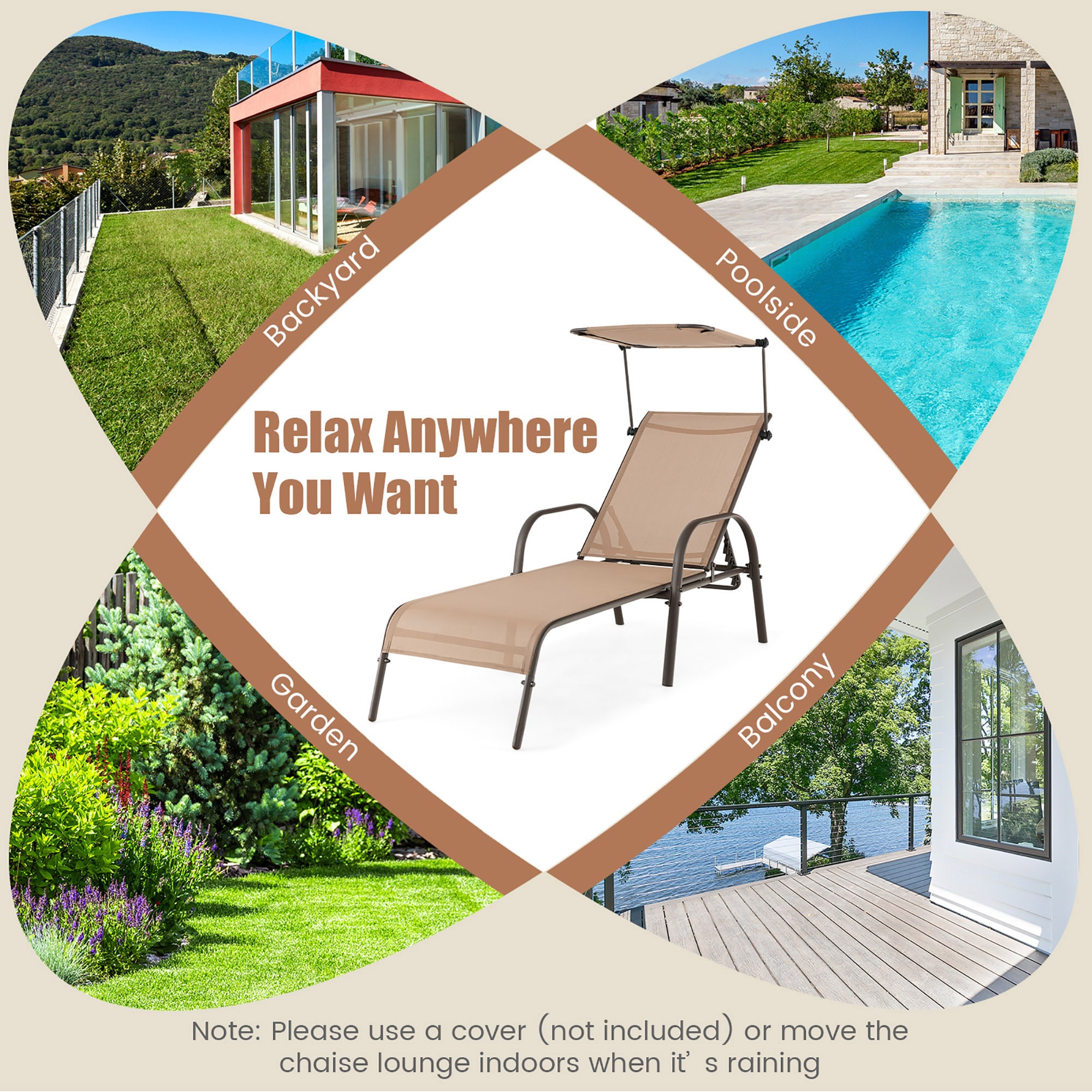 Costway NP10995CF Patio-Chairs - View #6