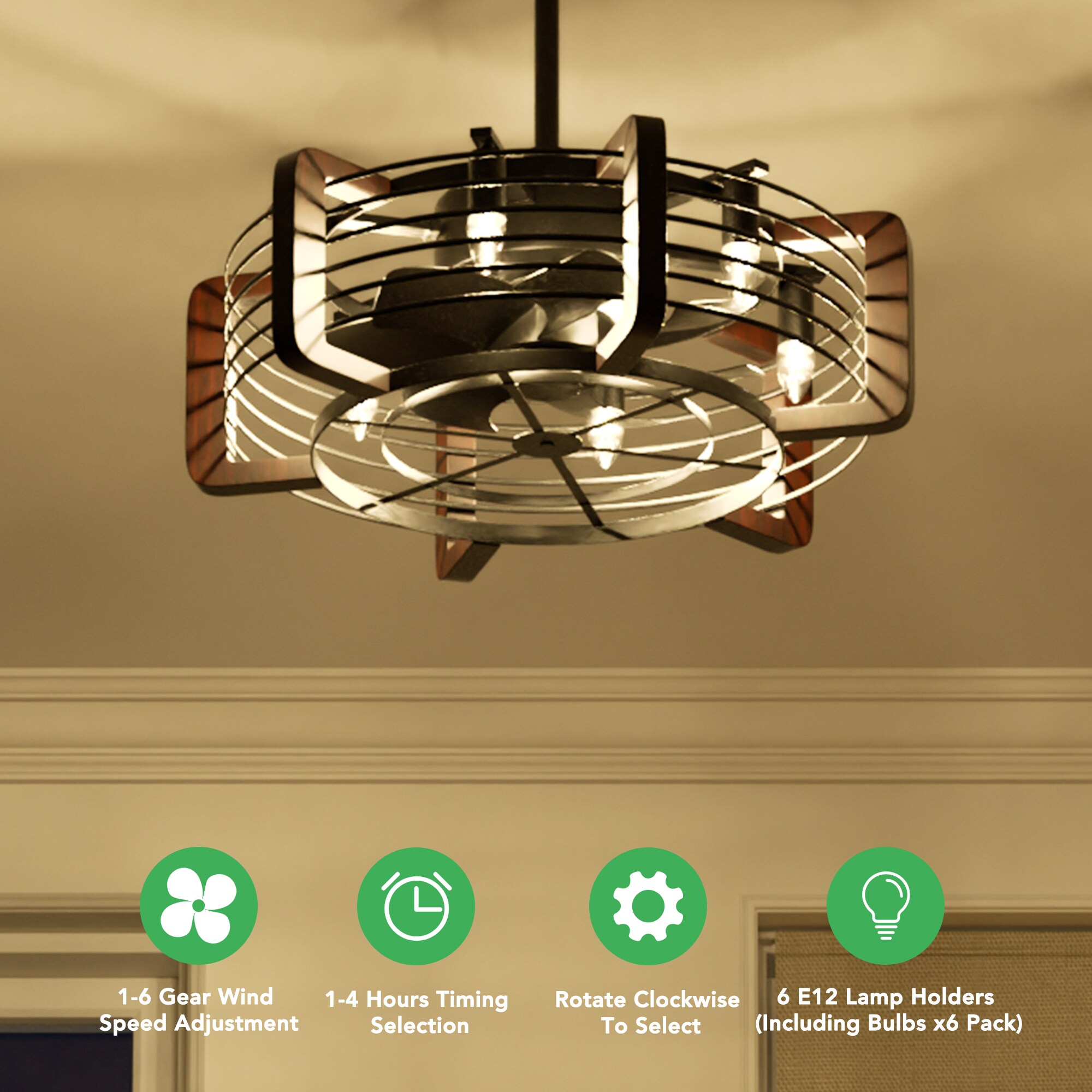 EP Light CFAN-B Ceiling-Fans - View #5