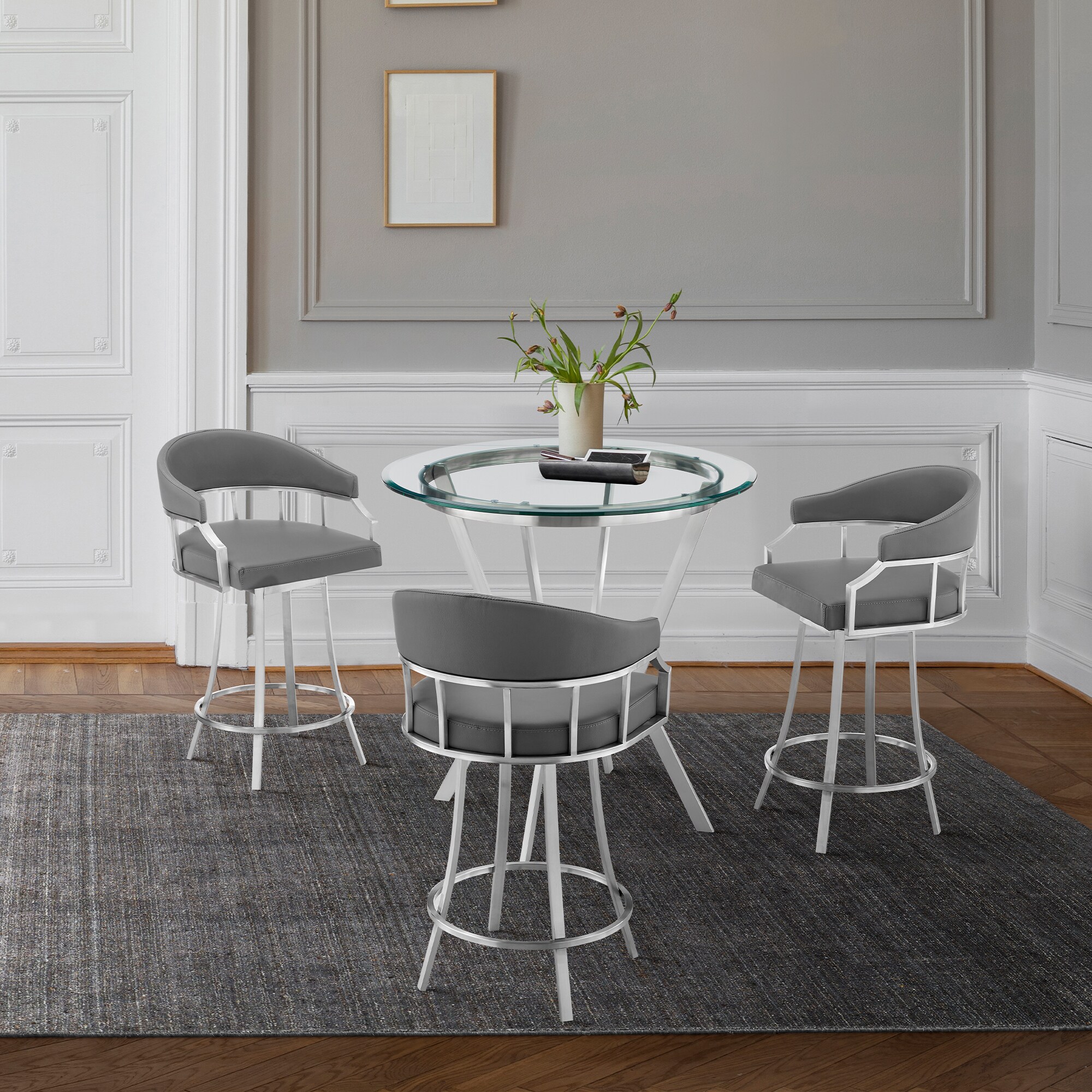 Armen Living SETNMVLGRBS4 Dining-Sets - View #4