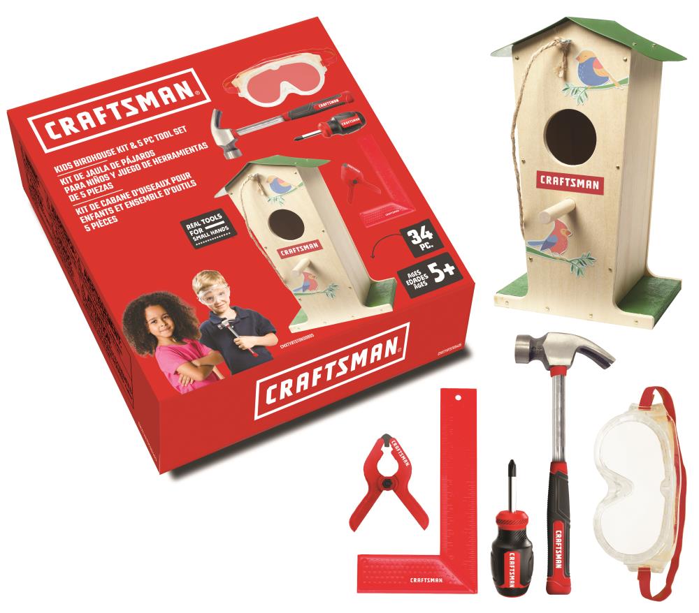 Build and Grow Kid's Beginner Bird Feeder Project Kit in the Kids