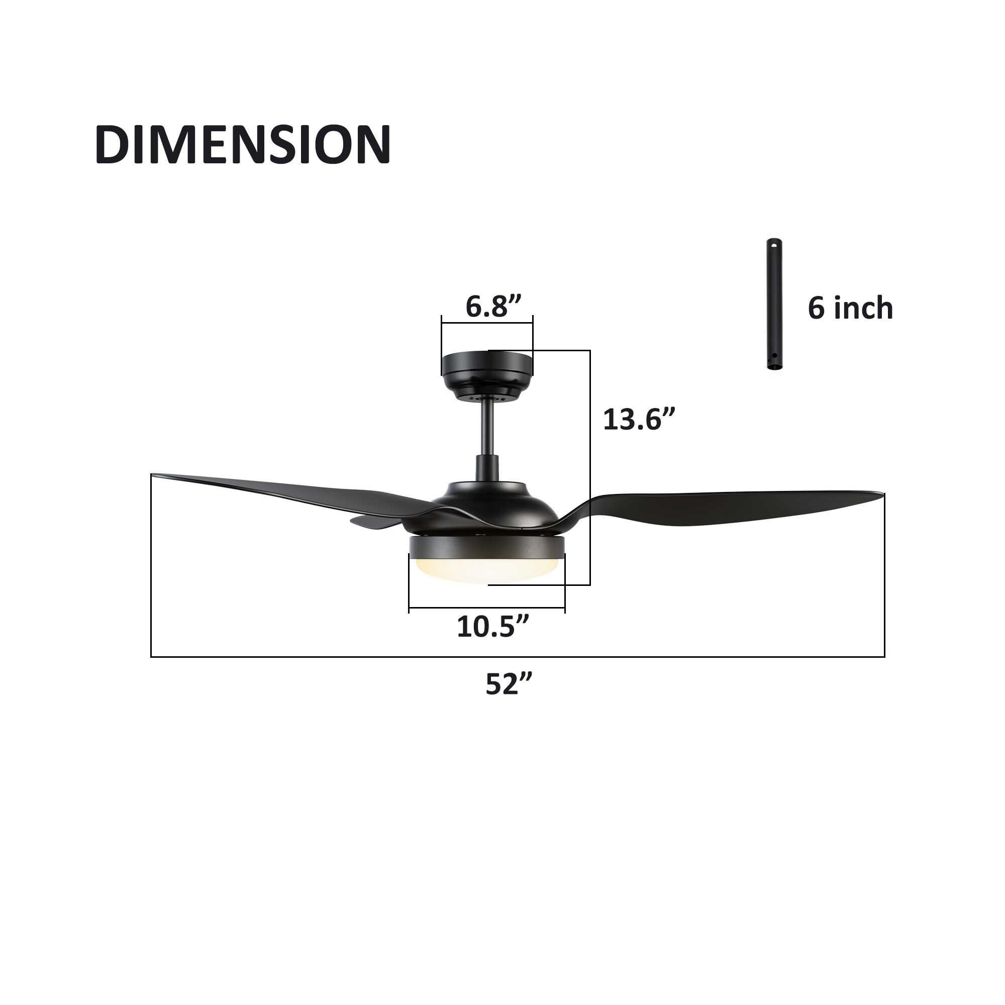 CARRO USA LS523F2-L12-B2-1 Ceiling-Fans - View #9