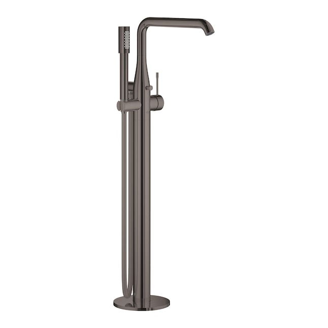 convergentie had het niet door sarcoom GROHE Essence New Hard Graphite 1-handle Freestanding Low-arc Bathtub  Faucet with Hand Shower in the Bathtub Faucets department at Lowes.com