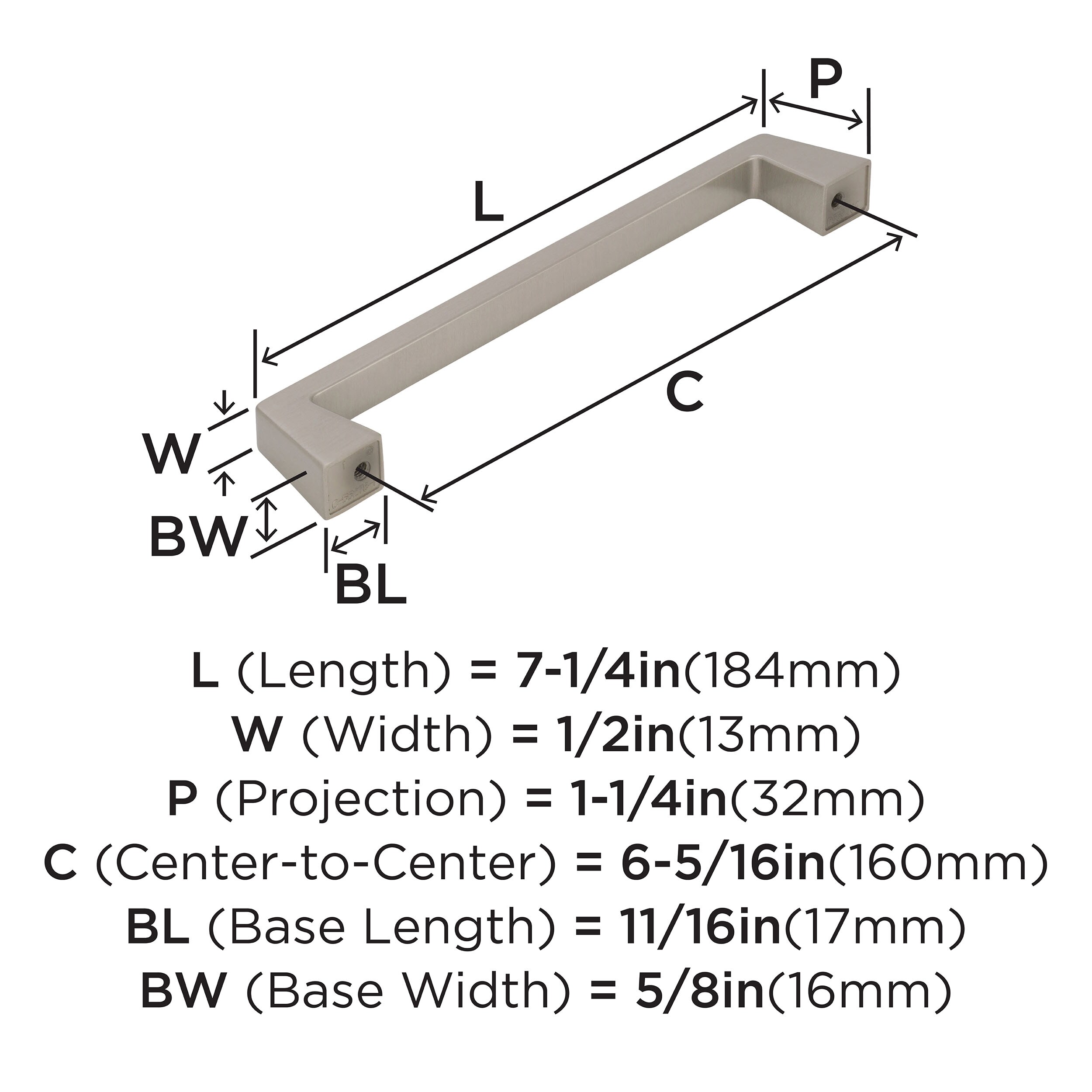 Amerock BP55278G10 Cabinet-Pulls - View #3