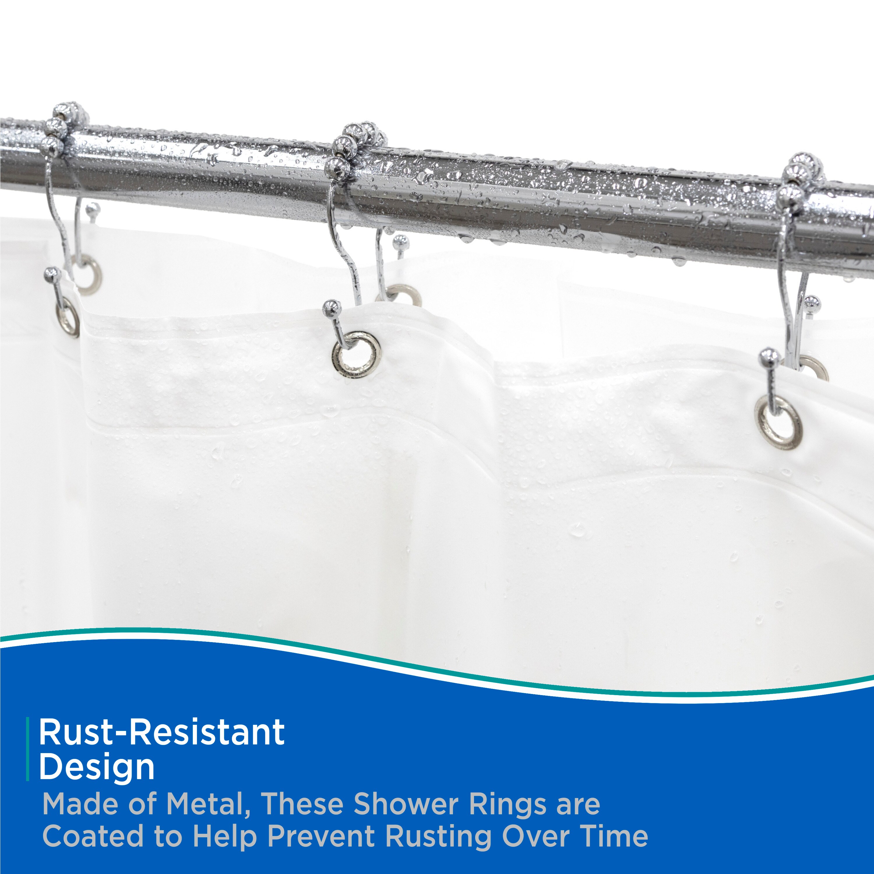 Kenney KN67123V2 Shower-Rings-Hooks - View #4
