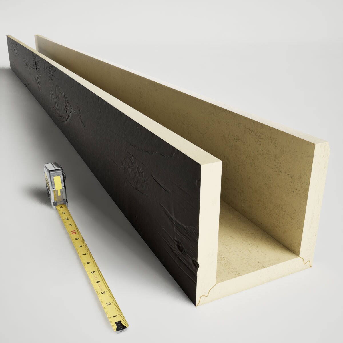 Ekena Millwork BMKP3C0040X040X120ZH Faux-Beams - View #6