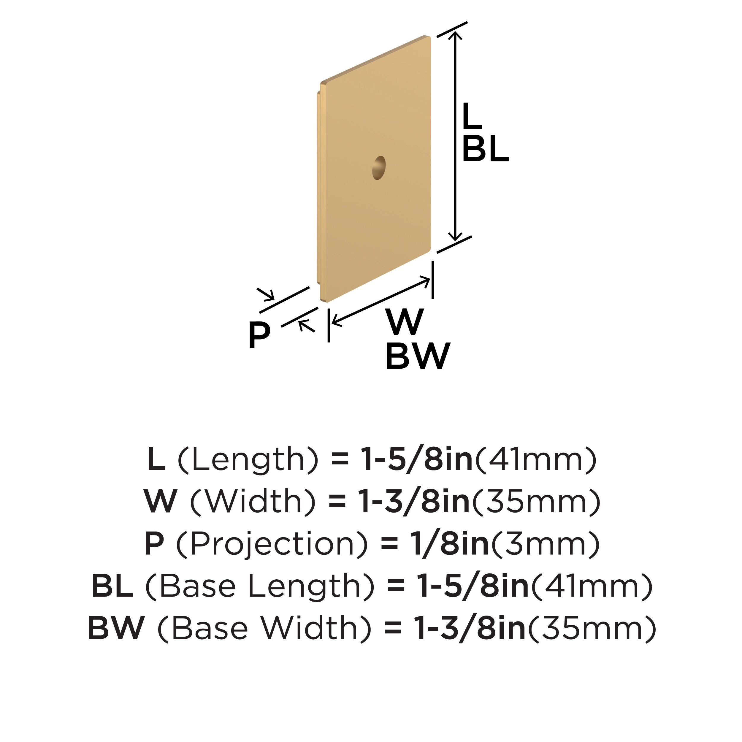 Amerock BP37586CZ Drawer-Hardware - View #3
