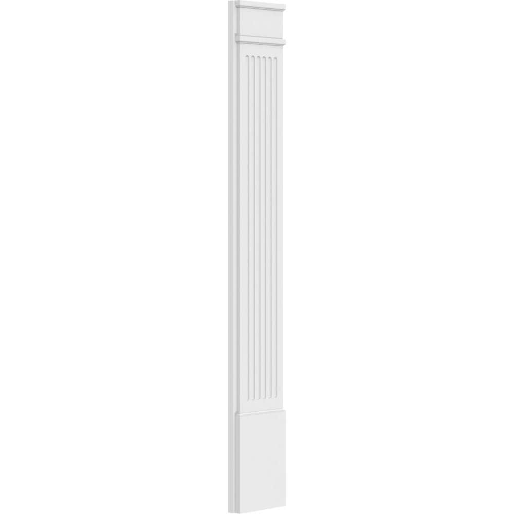 Ekena Millwork PILP10X072FL02-2 Entry-Door-Casing-Accents - View #4