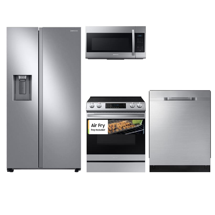 Shop Samsung Side-by-Side Refrigerator Air Fry Convection Oven