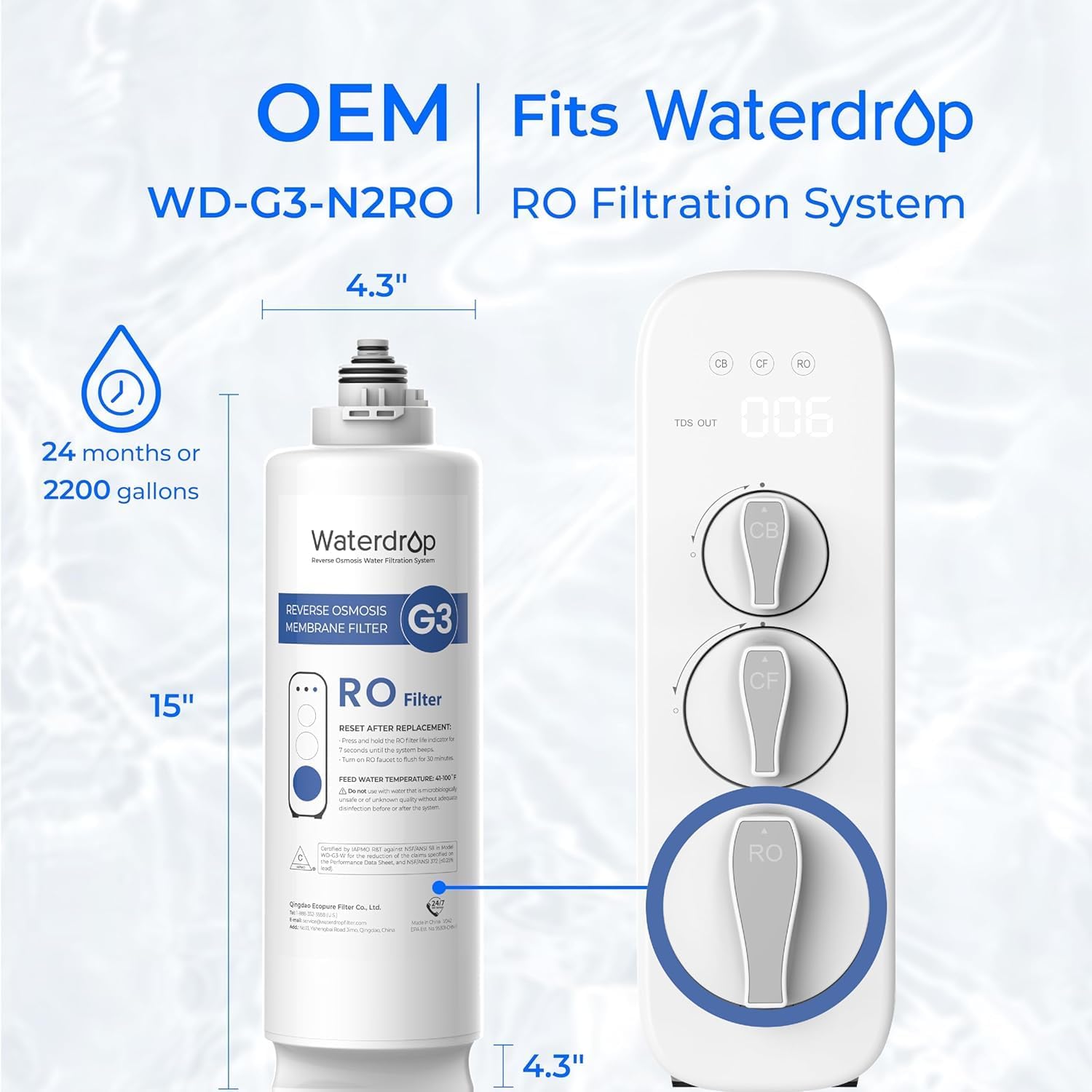 Waterdrop B-WD-G3-CFCBRO Replacement-Water-Filters-Cartridges - View #5