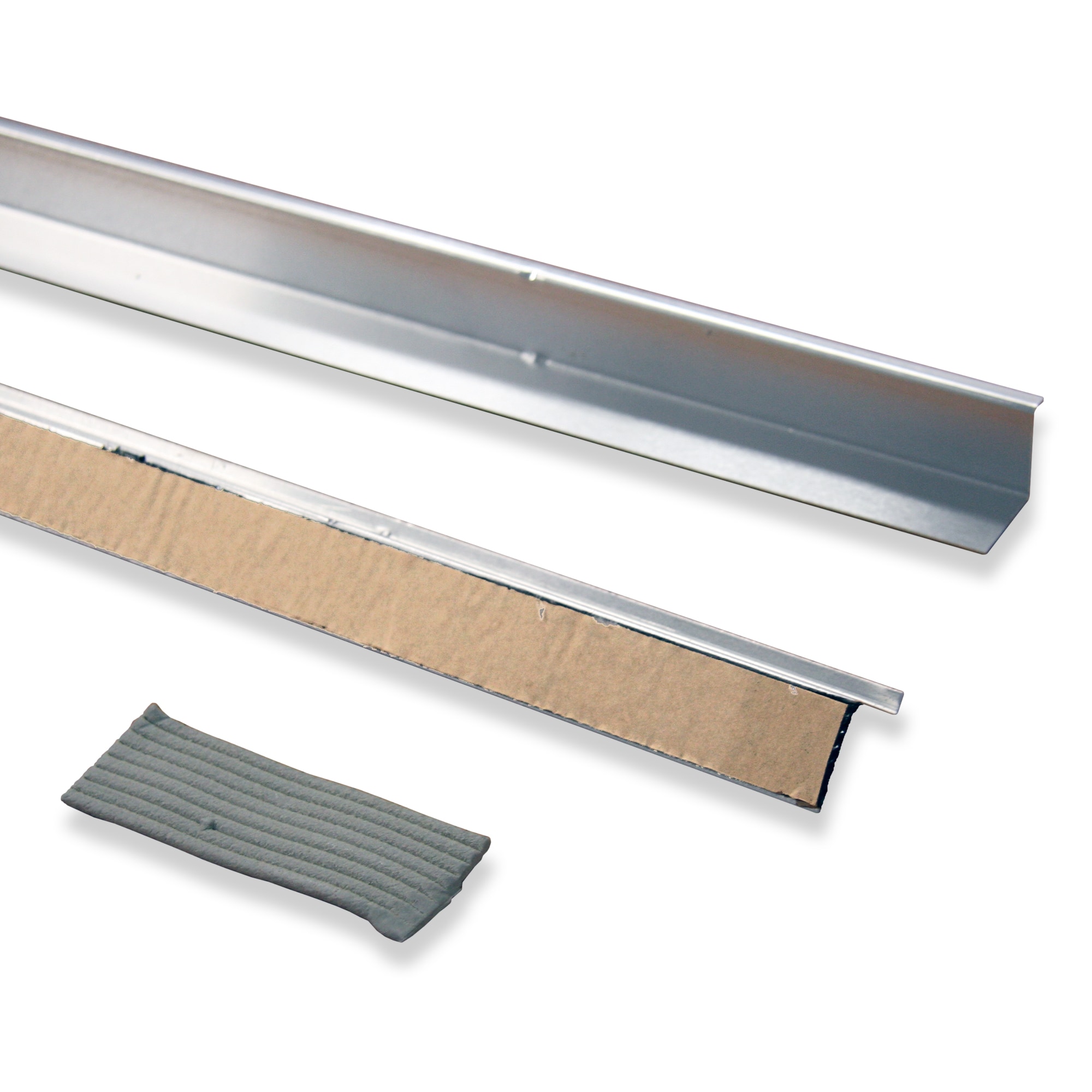 RAINHANDLER DB-A 1.5-in x 72-in Silver Half Round Gutter