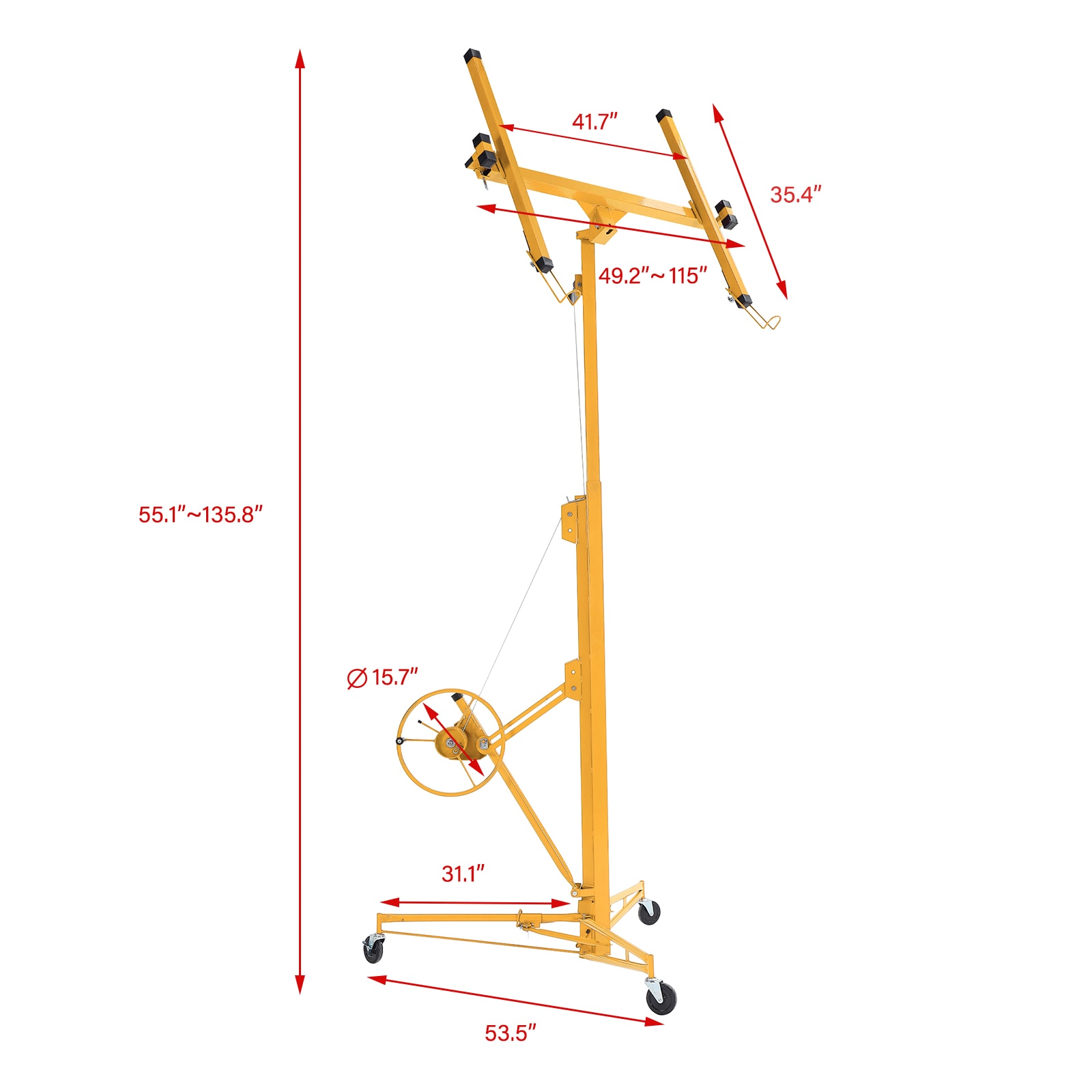 Maocao Hoom BH-7FYIJ Drywall-Panel-Carriers - View #3