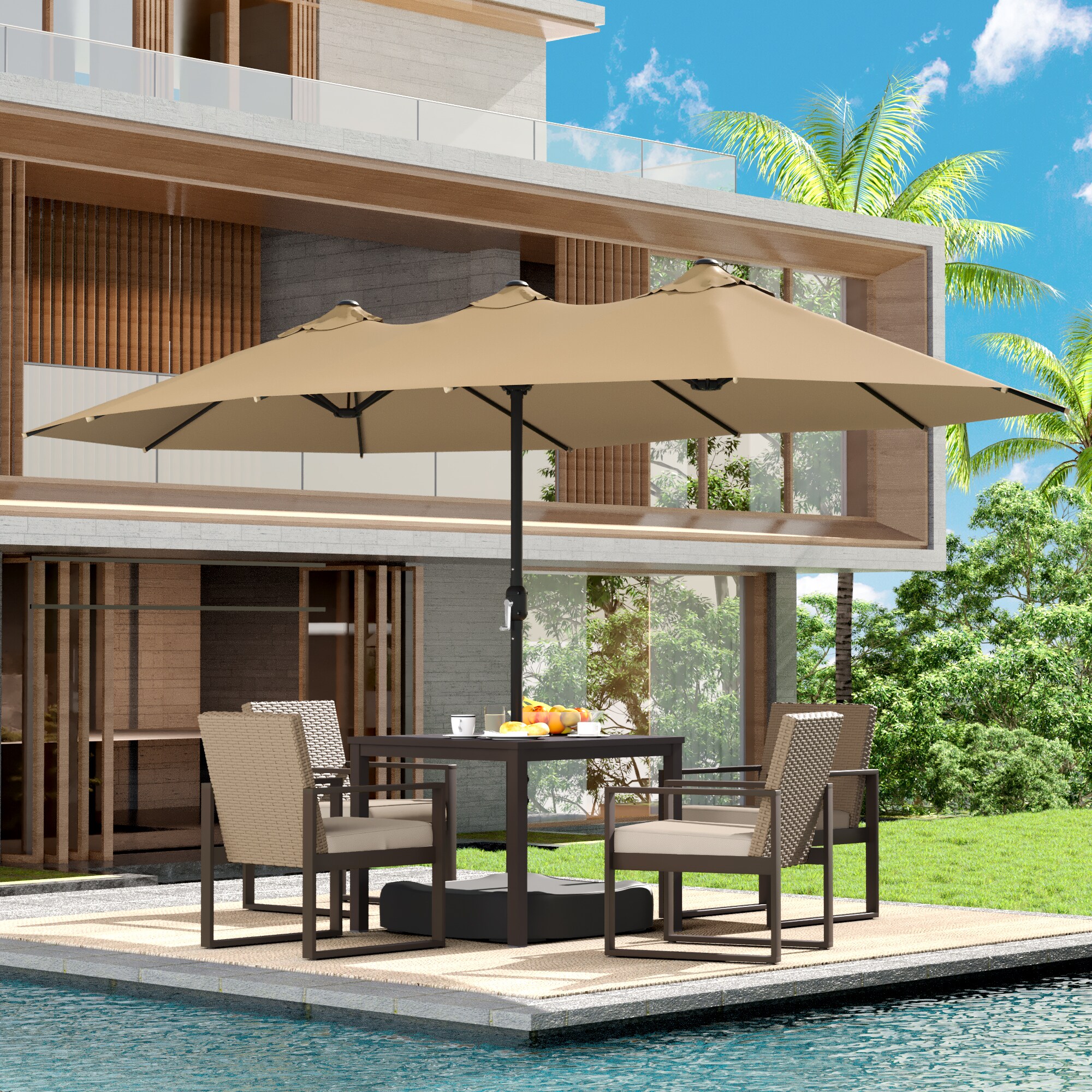 Gardenbee HGL-E16-BGE Umbrellas-2 - View #9