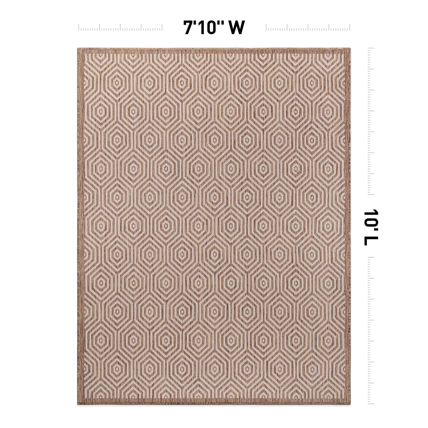World Rug Gallery 120BROWN8X10 rugs - View #3