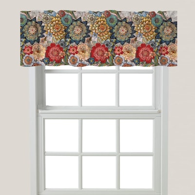 Laural Home Bohemian Bouquet Window, What Is A Curtain Valance