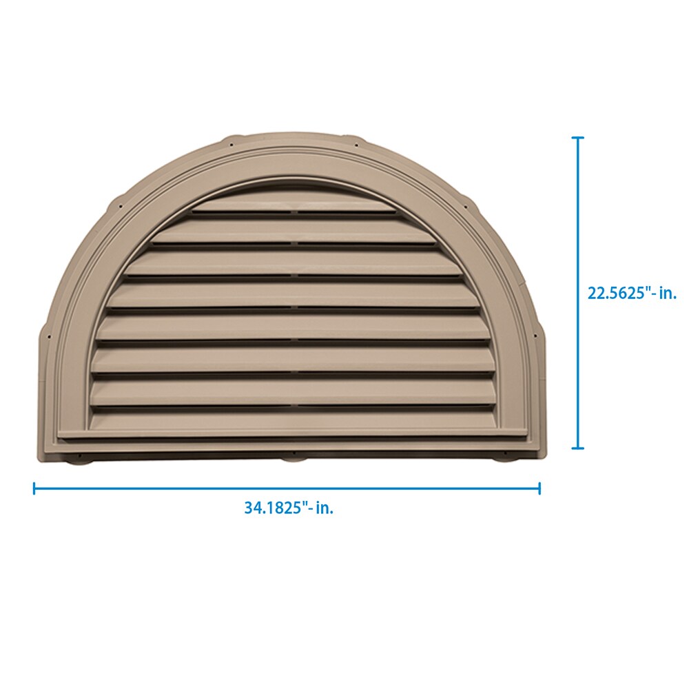 Builders Edge 120023422023 Gable-Vents - View #3