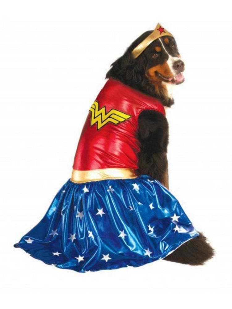 Rubie's Costumes Xxl Justice League Wonder Woman Polyester Wonder Woman  Costume Dog Costume at