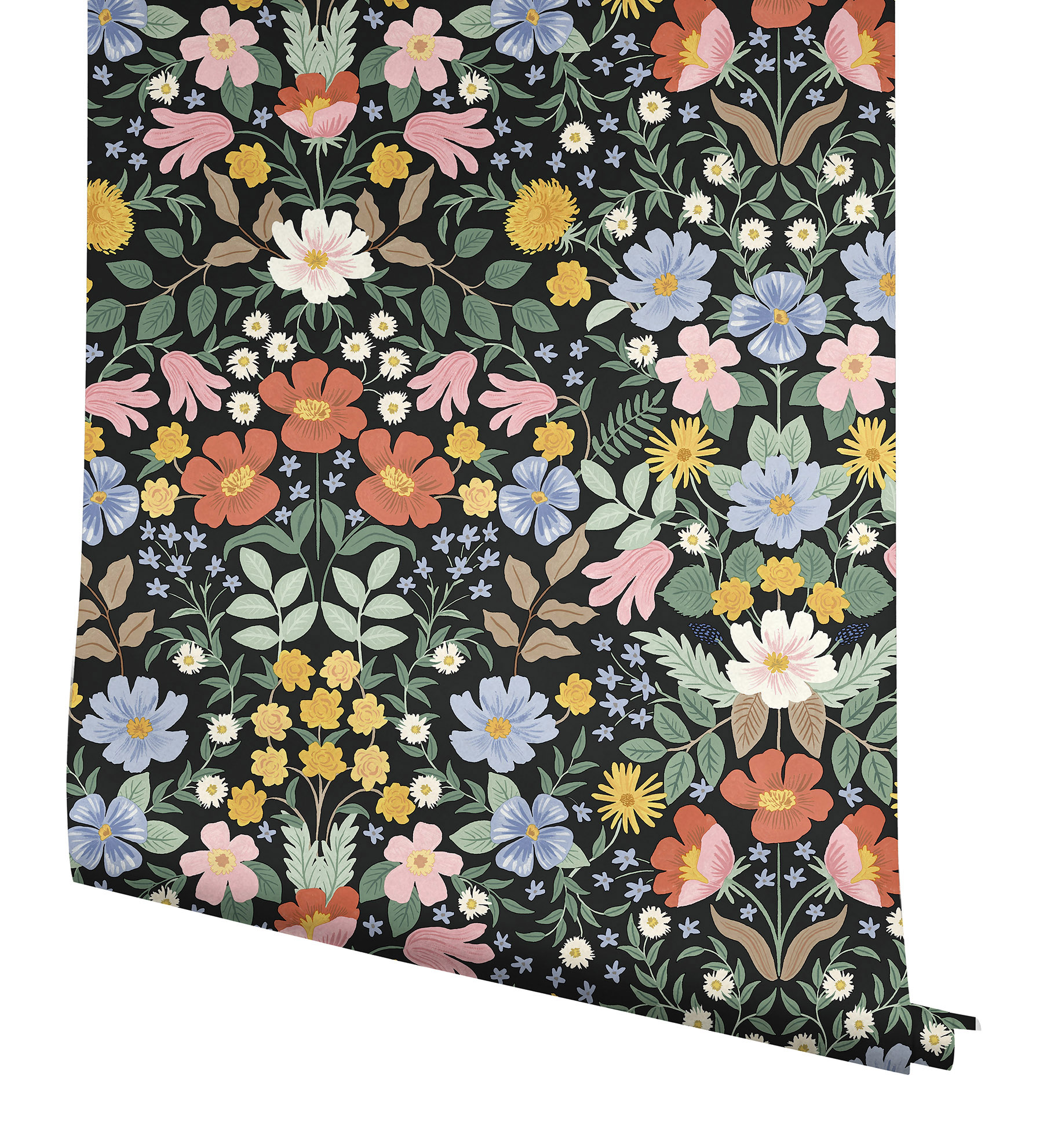 Rifle Paper Black Bramble Garden Peel and Stick Wallpaper in the Wallpaper  department at
